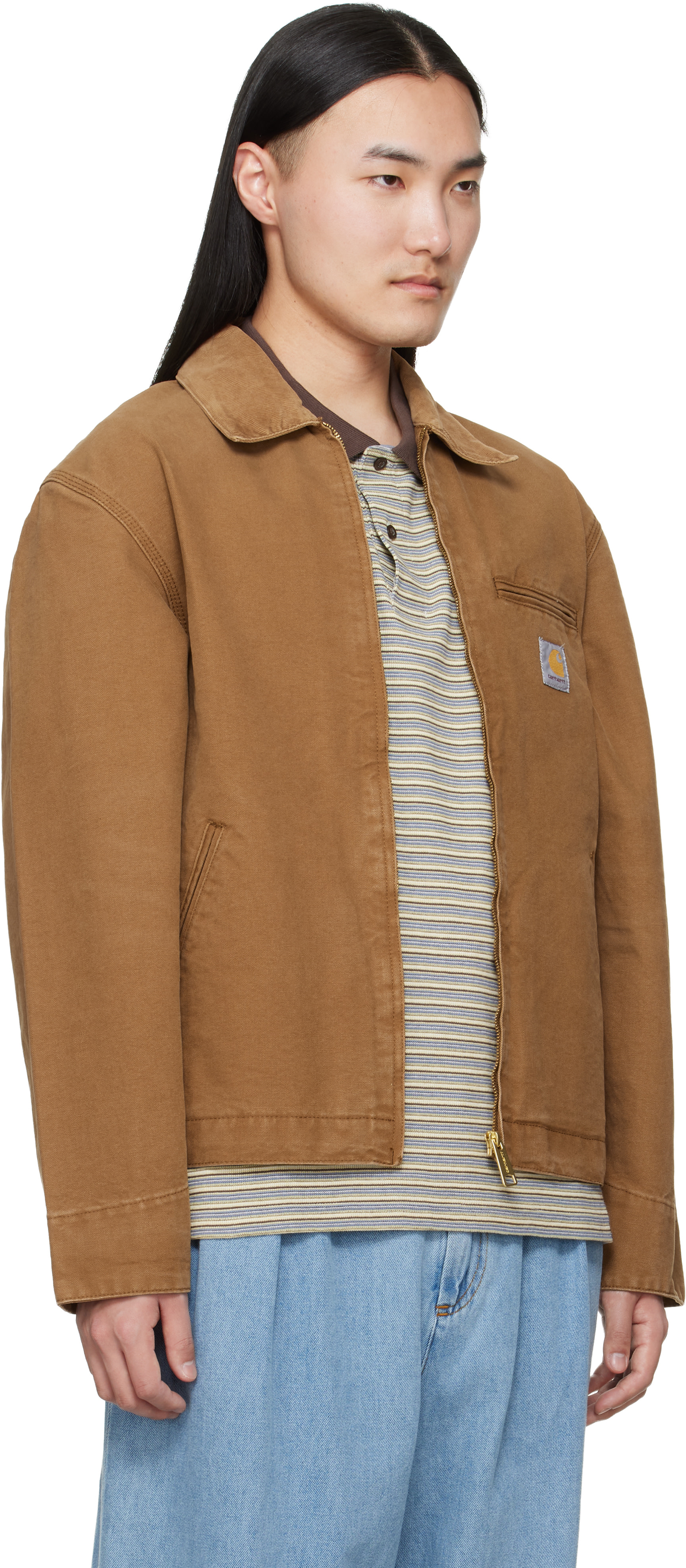 Carhartt Work In Progress - 탠 디트로이트 재킷