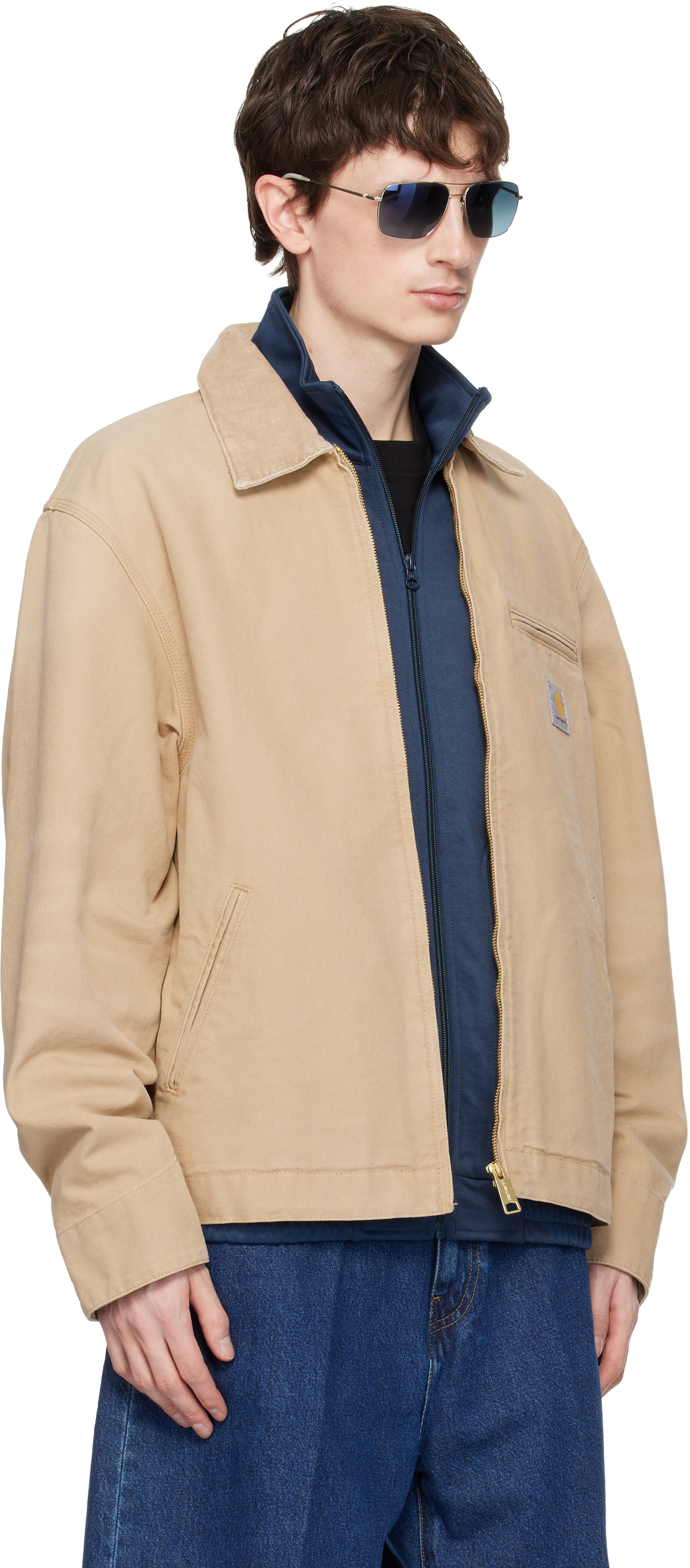 Carhartt Work In Progress - 베이지 디트로이트 재킷