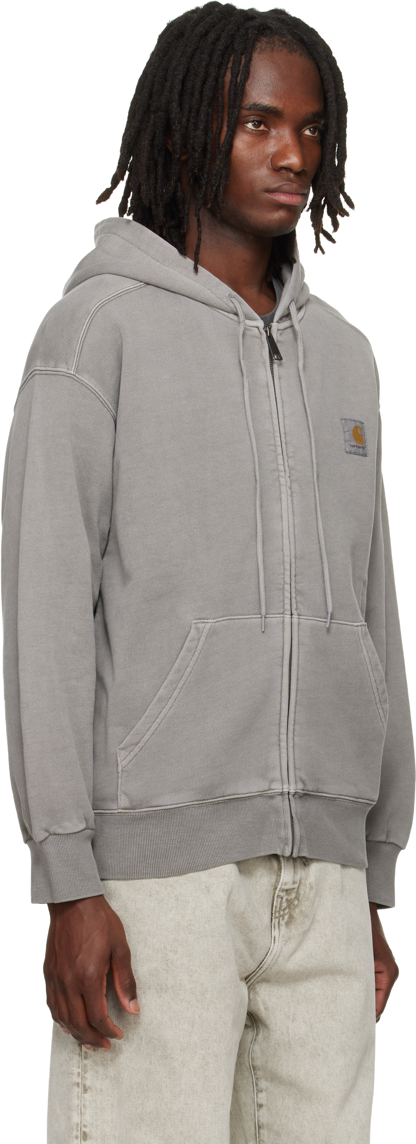 Carhartt Work In Progress - 그레이 넬슨 후디