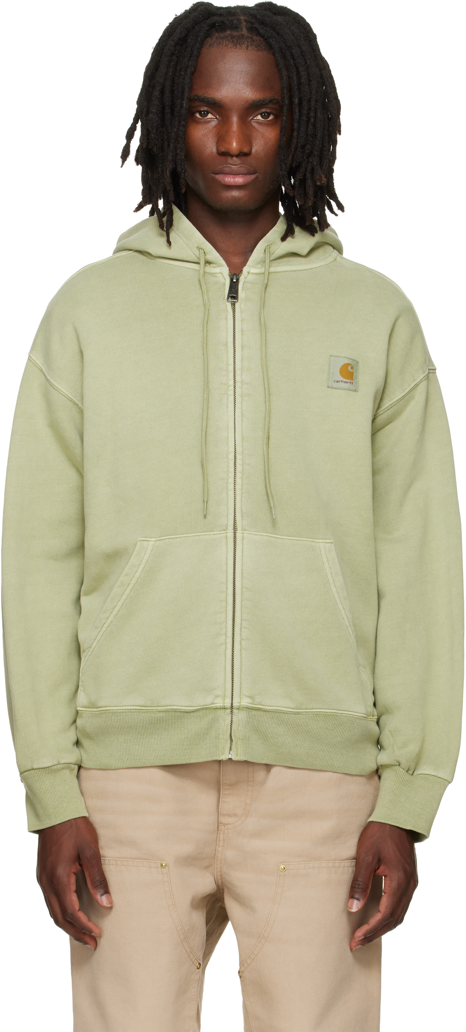 Carhartt Work In Progress - 그린 넬슨 후디