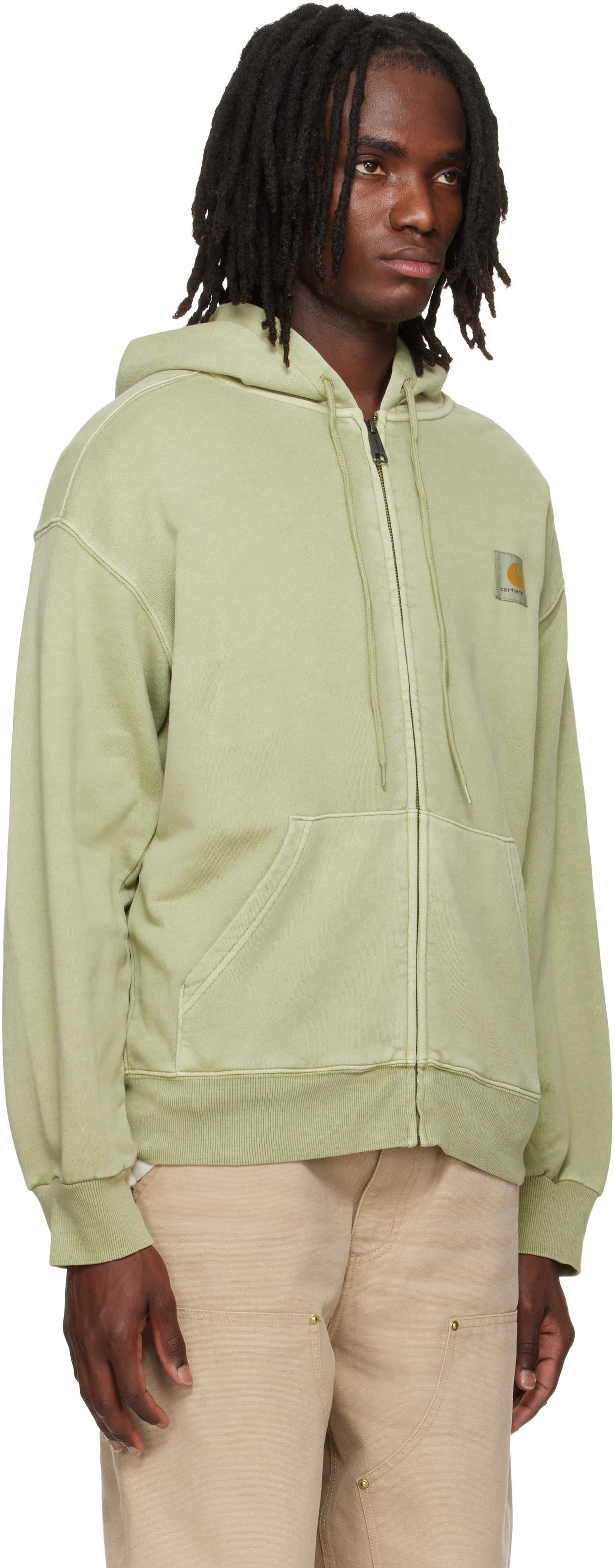 Carhartt Work In Progress - 그린 넬슨 후디
