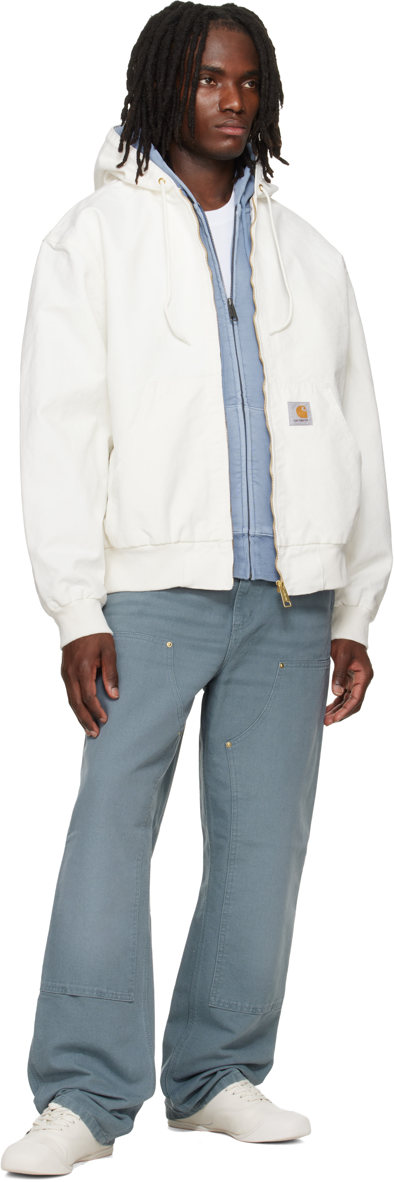 Carhartt Work In Progress - Blouson OG Active blanc