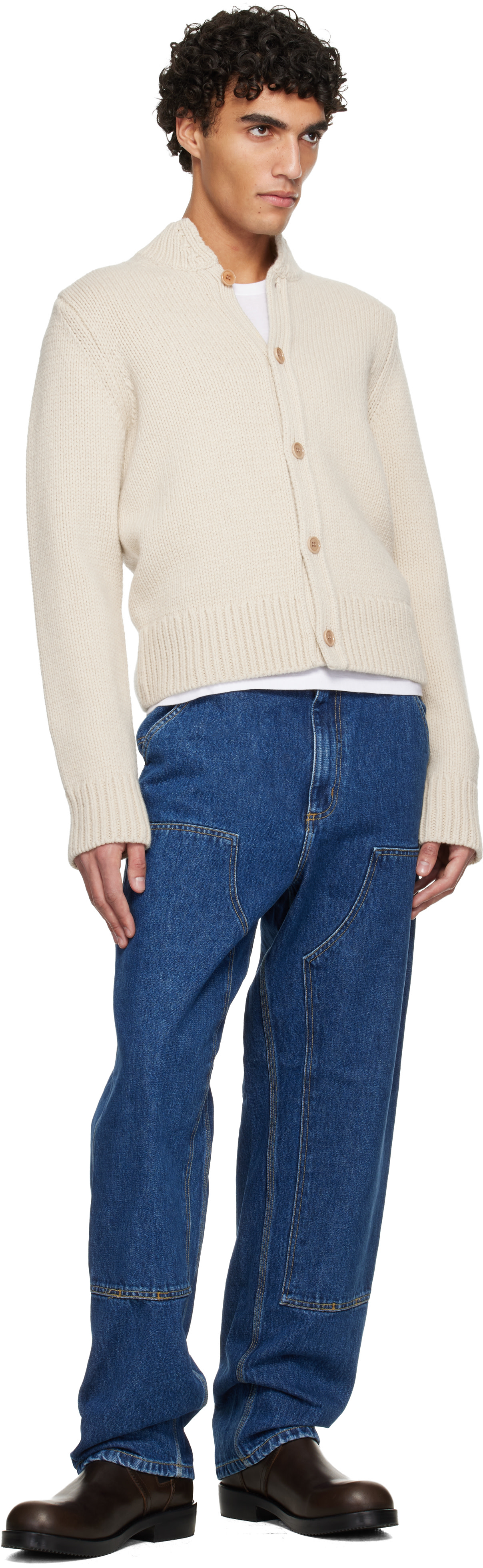 Carhartt Work In Progress - Blue Double Knee Jeans
