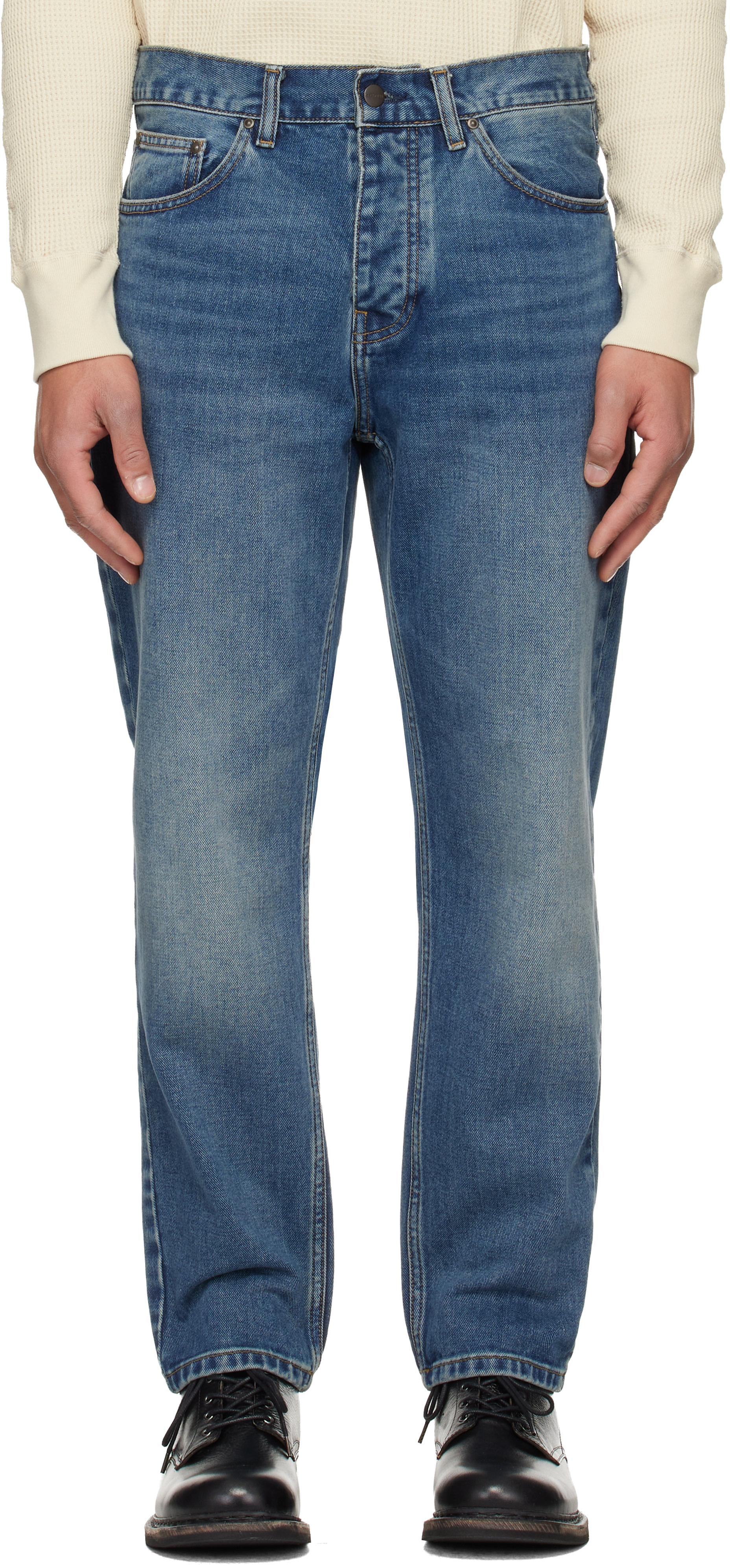 Carhartt Work In Progress - Jean Newel bleu