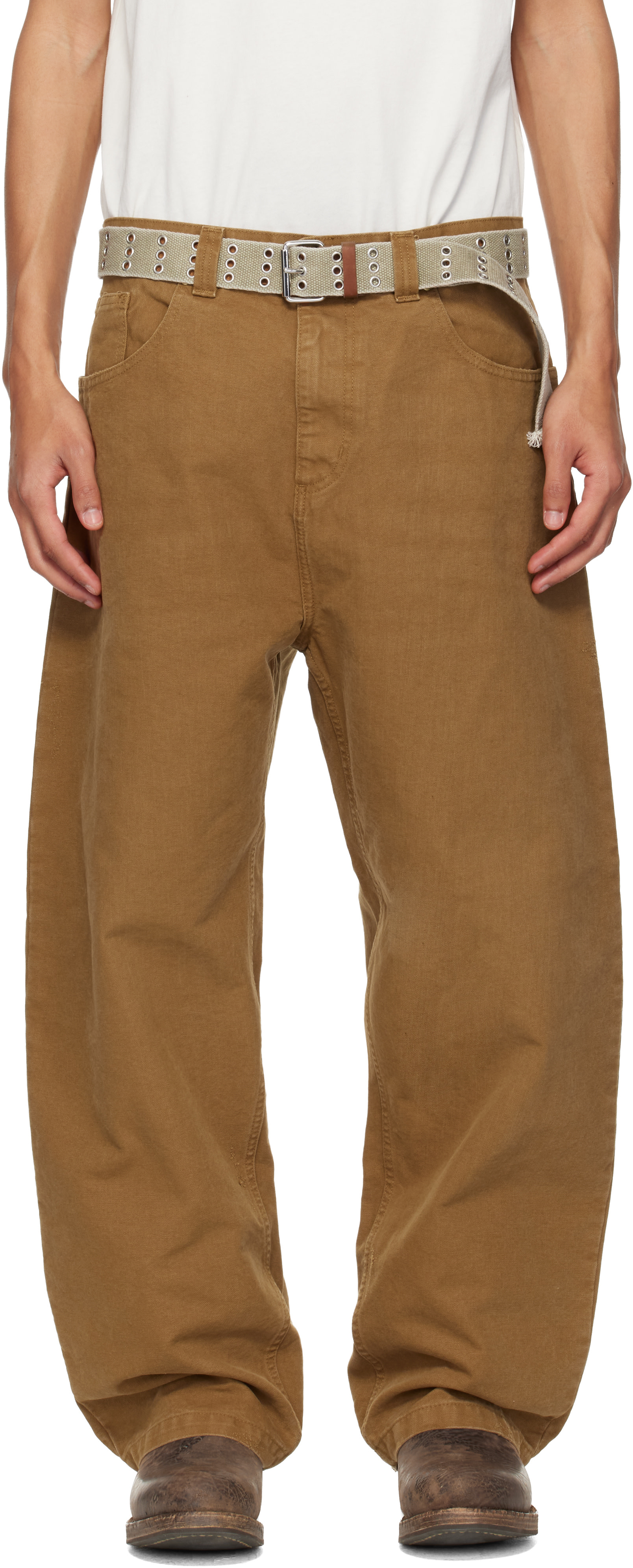 Carhartt Work In Progress - Jean Brandon brun clair