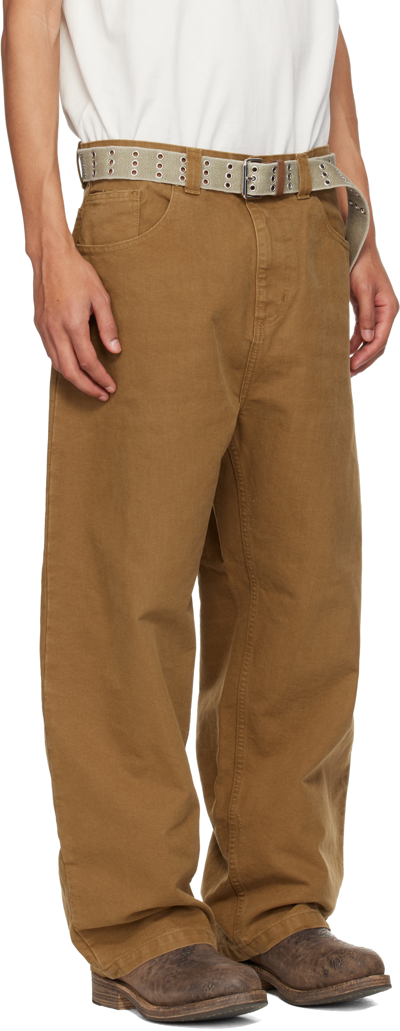 Carhartt Work In Progress - Jean Brandon brun clair