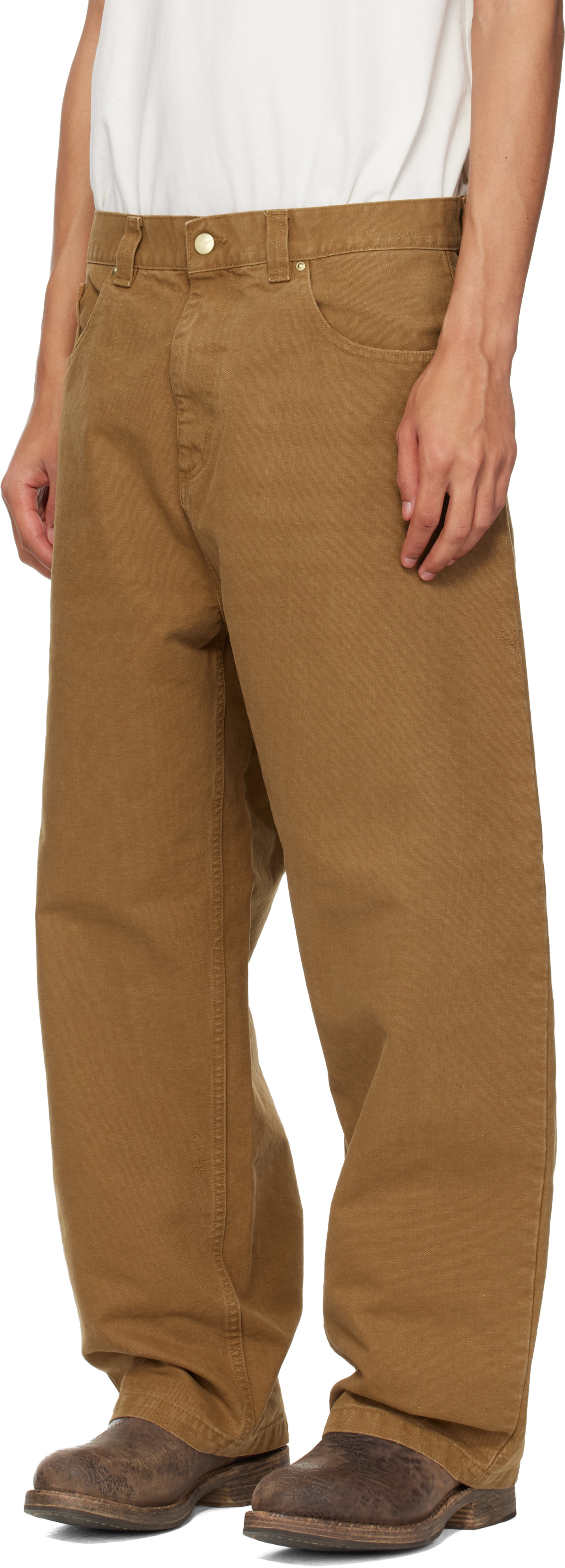 Carhartt Work In Progress - Jean Brandon brun clair