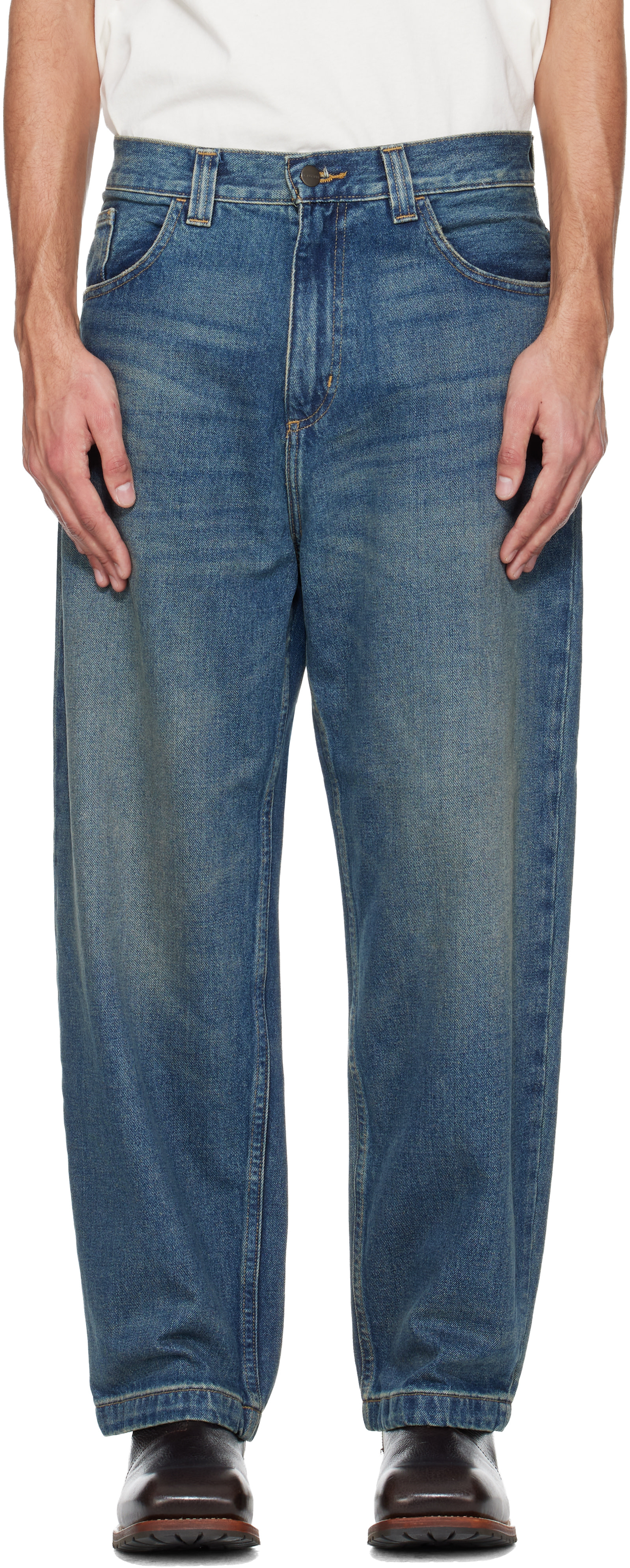 Carhartt Work In Progress - Jean Brandon bleu