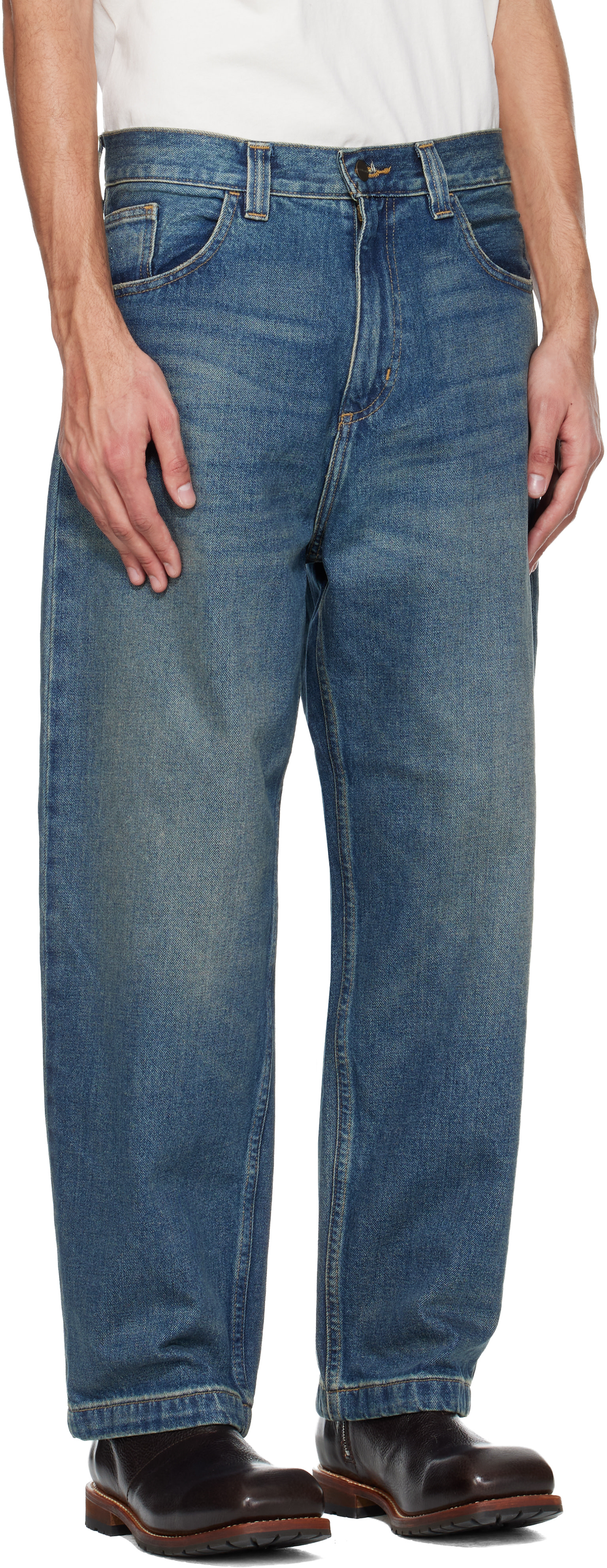 Carhartt Work In Progress - Jean Brandon bleu