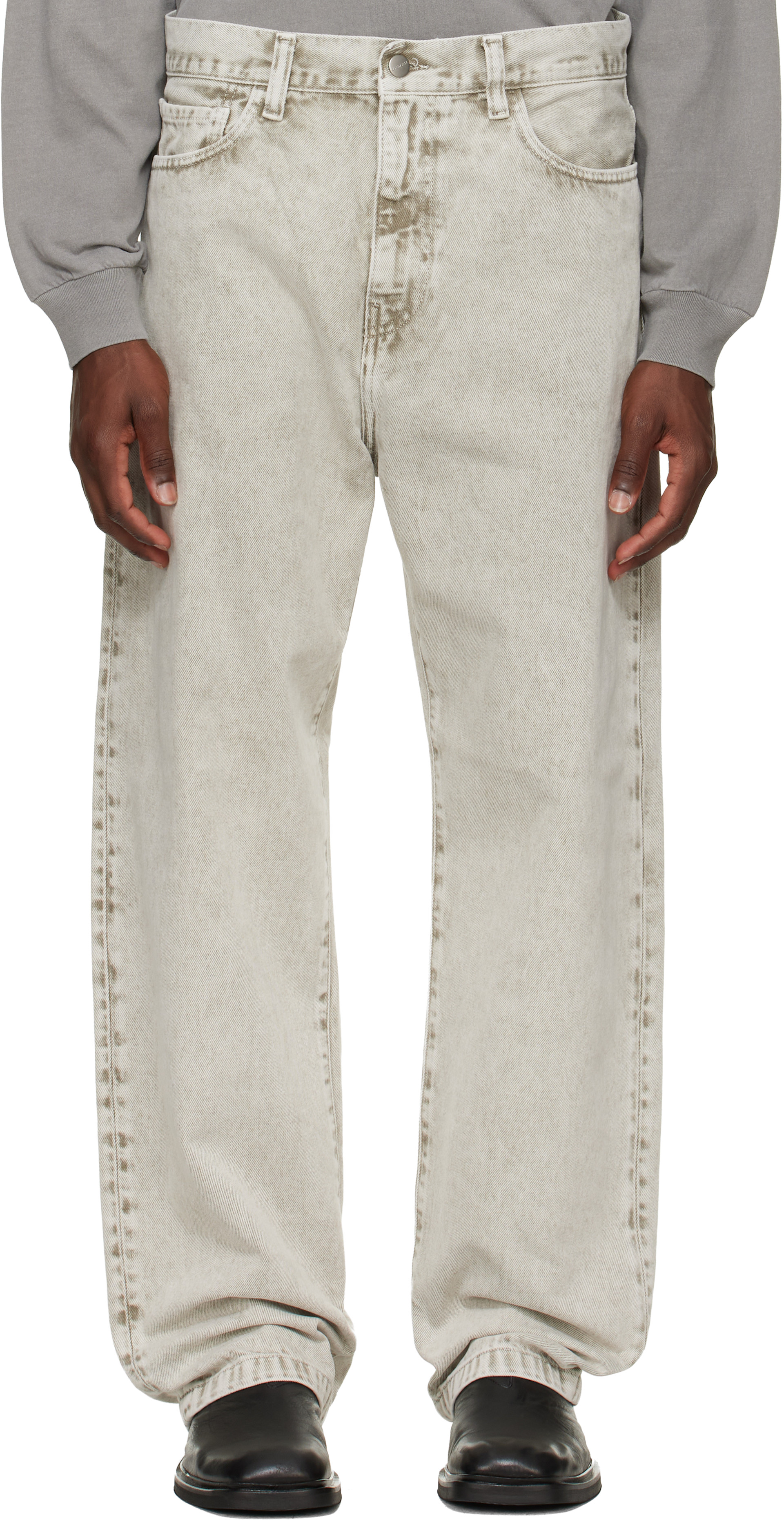 Carhartt Work In Progress - Jean Landon gris