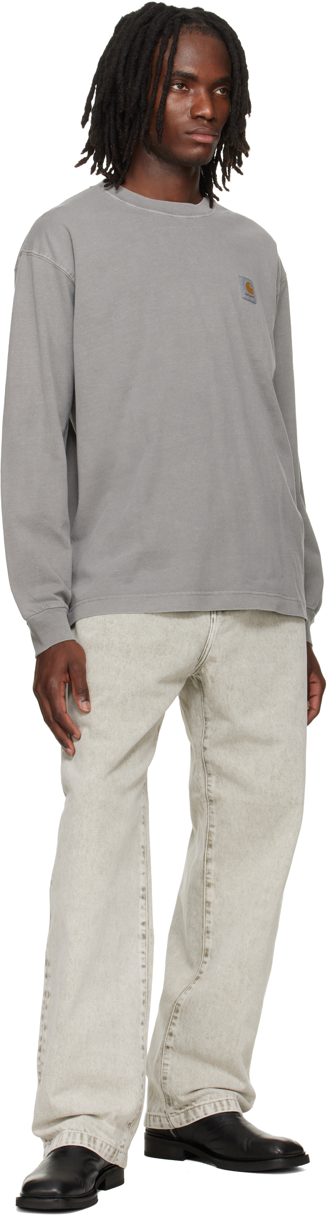 Carhartt Work In Progress - Jean Landon gris