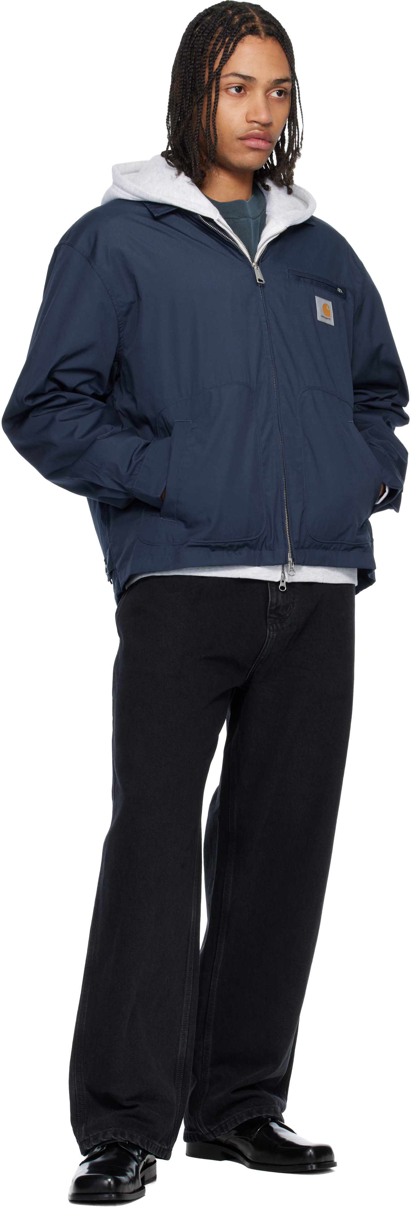 Carhartt Work In Progress - ブラック Belmont ジーンズ