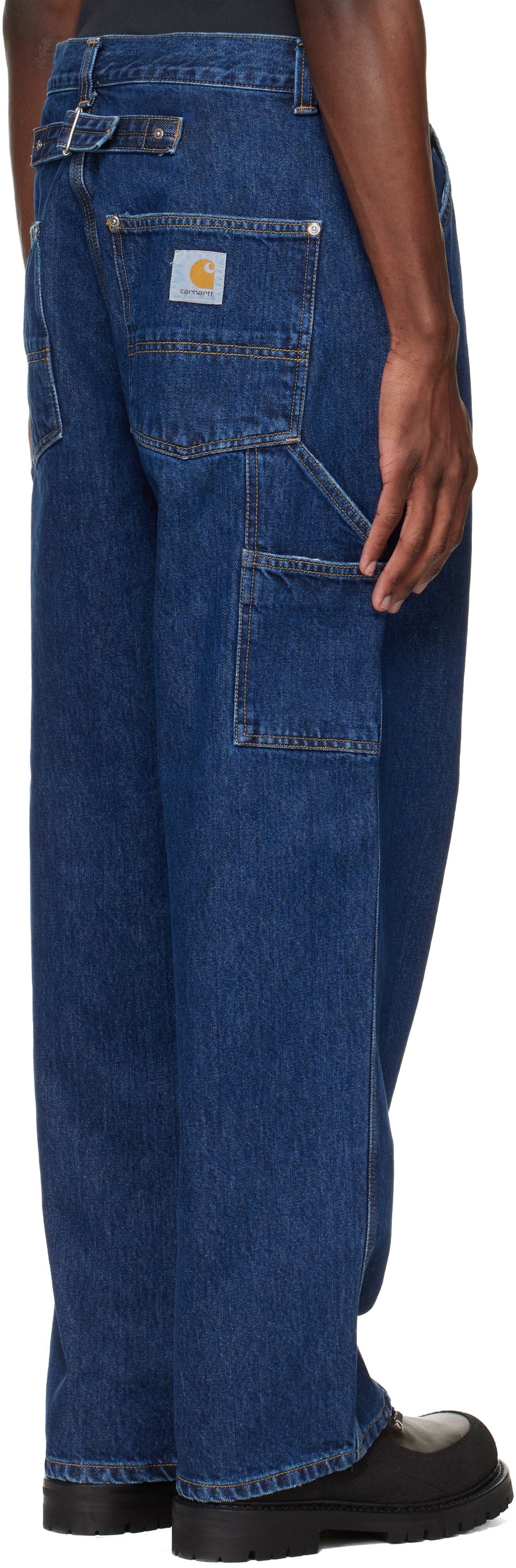 Carhartt Work In Progress - Navy Belmont Jeans