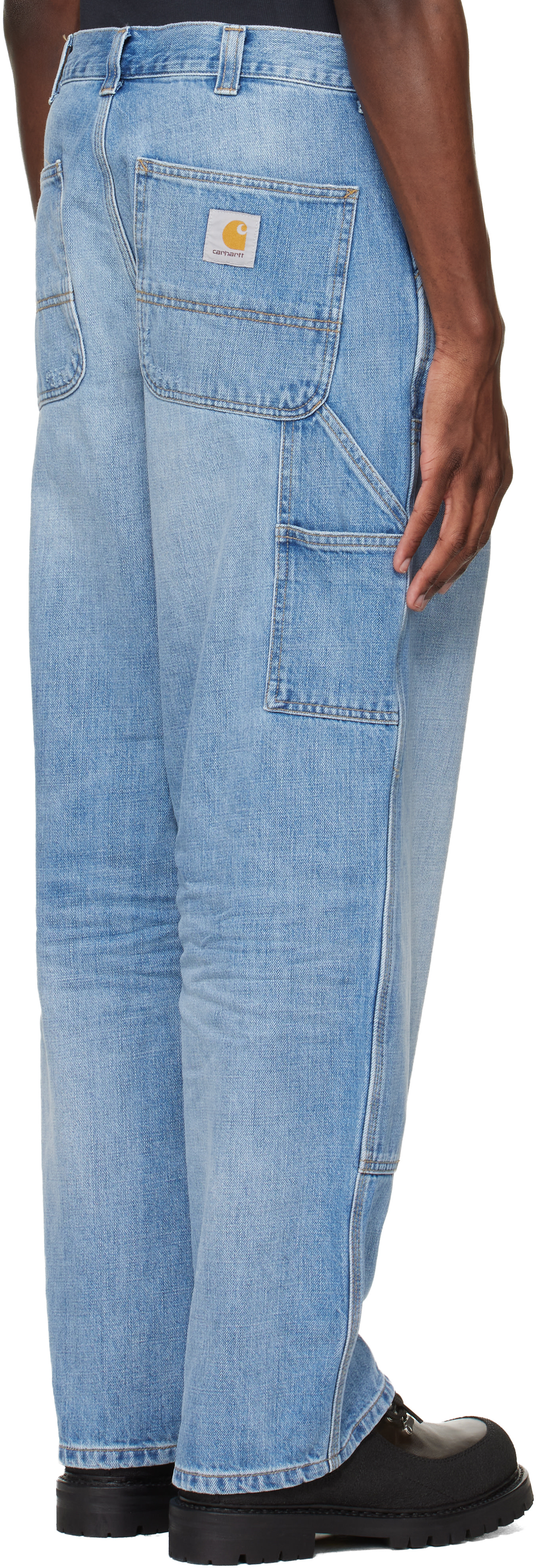 Carhartt Work In Progress - Blue OG Double Knee Jeans