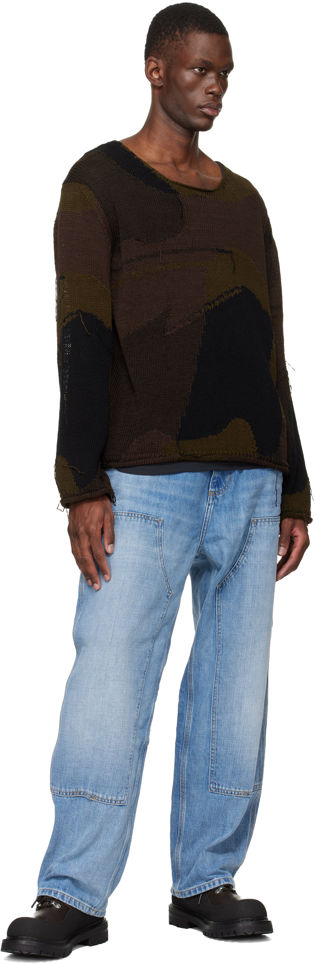 Carhartt Work In Progress - Blue OG Double Knee Jeans