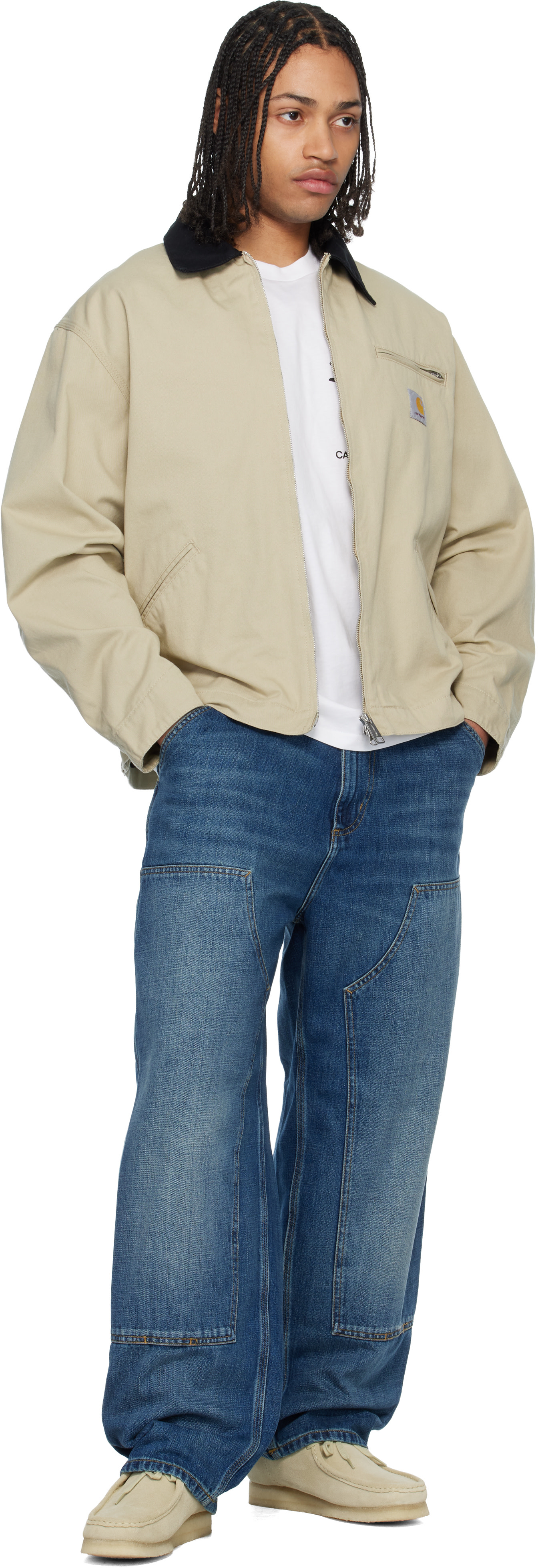 Carhartt Work In Progress - 블루 OG 데님 진