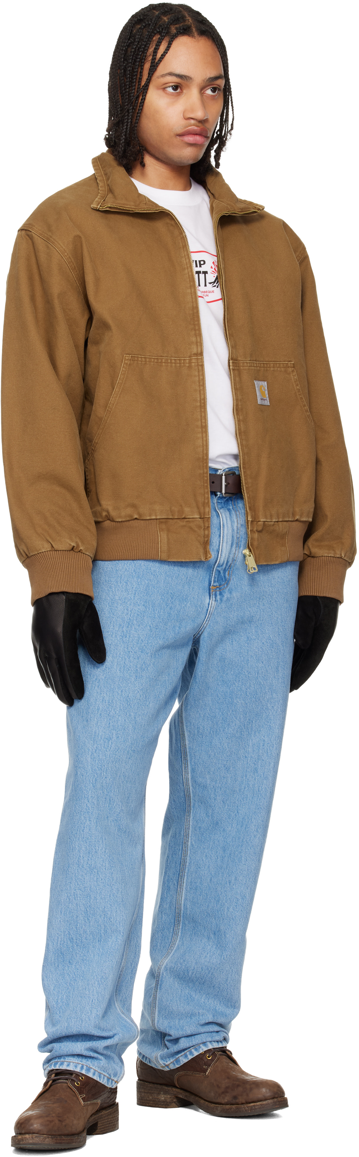 Carhartt Work In Progress - Jean de travail bleu