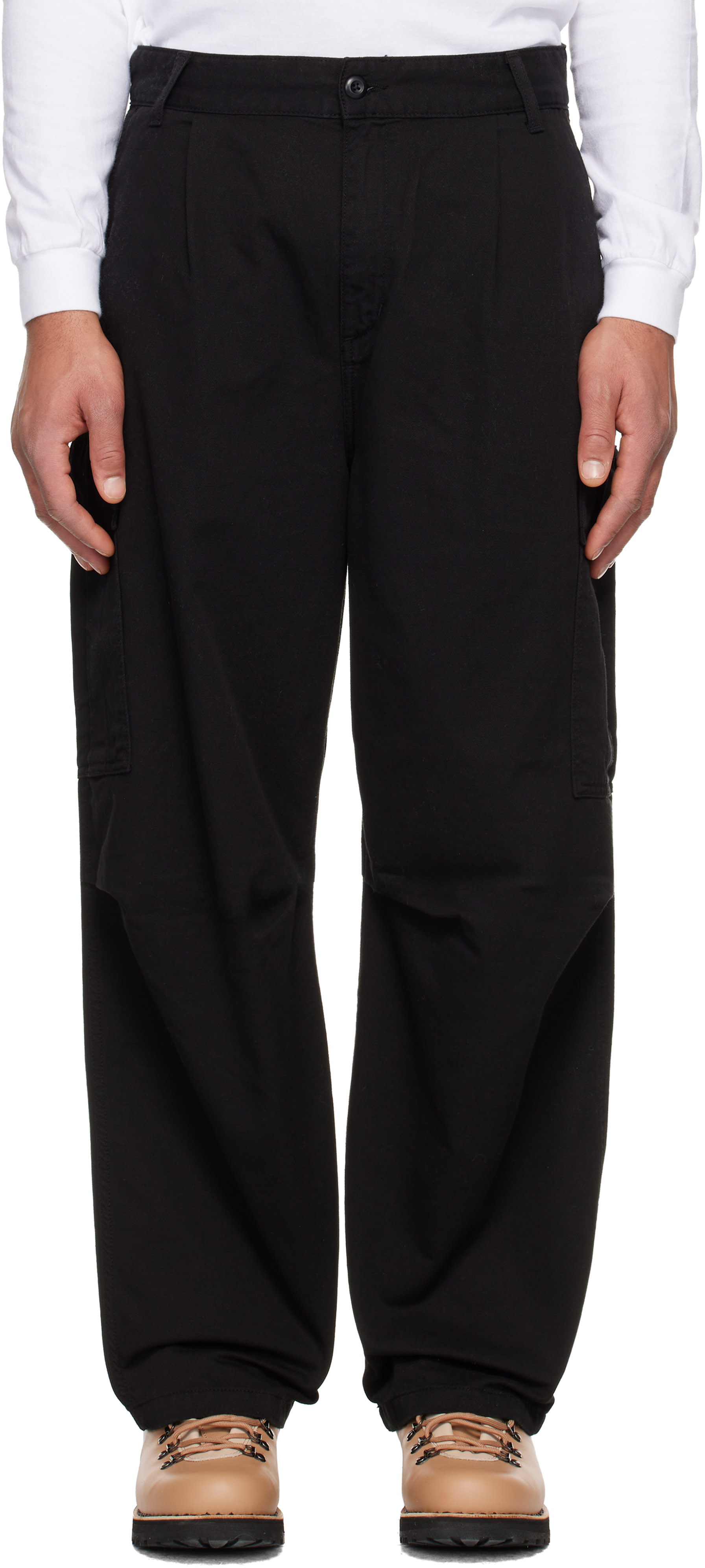 Carhartt Work In Progress - Pantalon cargo Cole noir