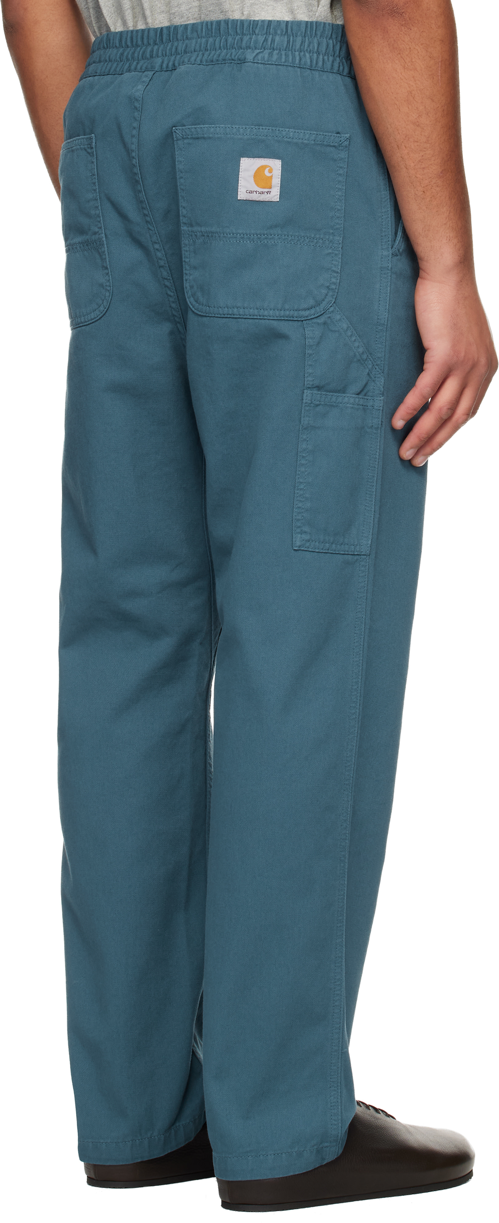 Carhartt Work In Progress - Pantalon Flint bleu