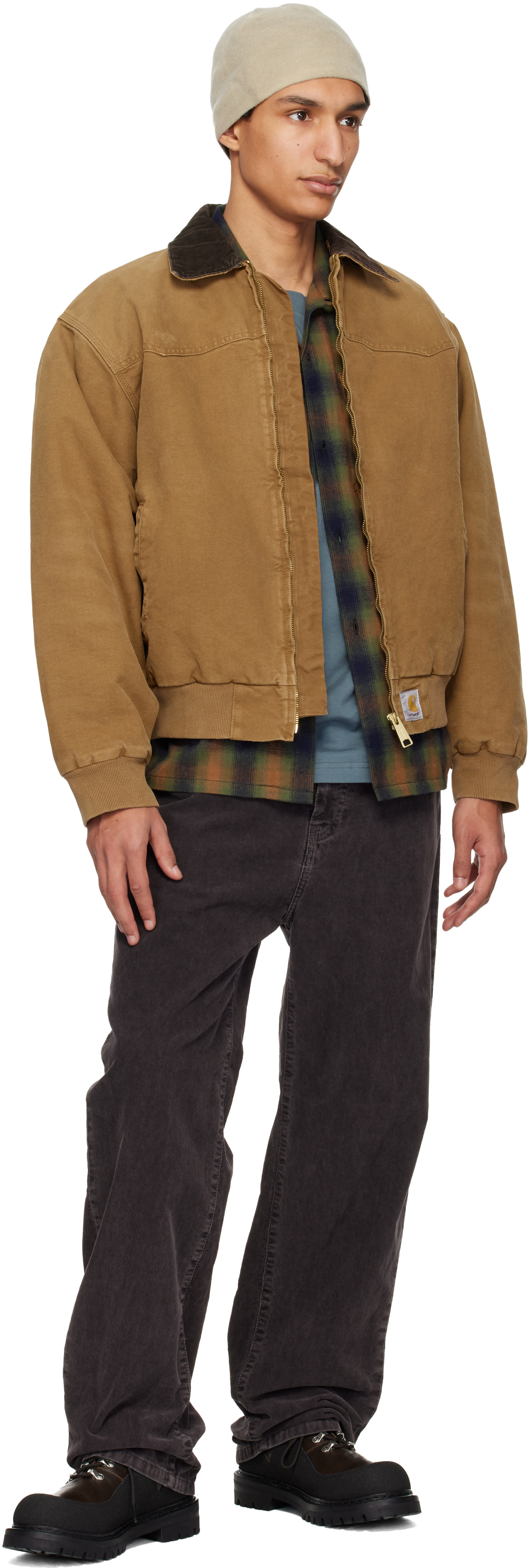 Carhartt Work In Progress - Pantalon Aaron gris
