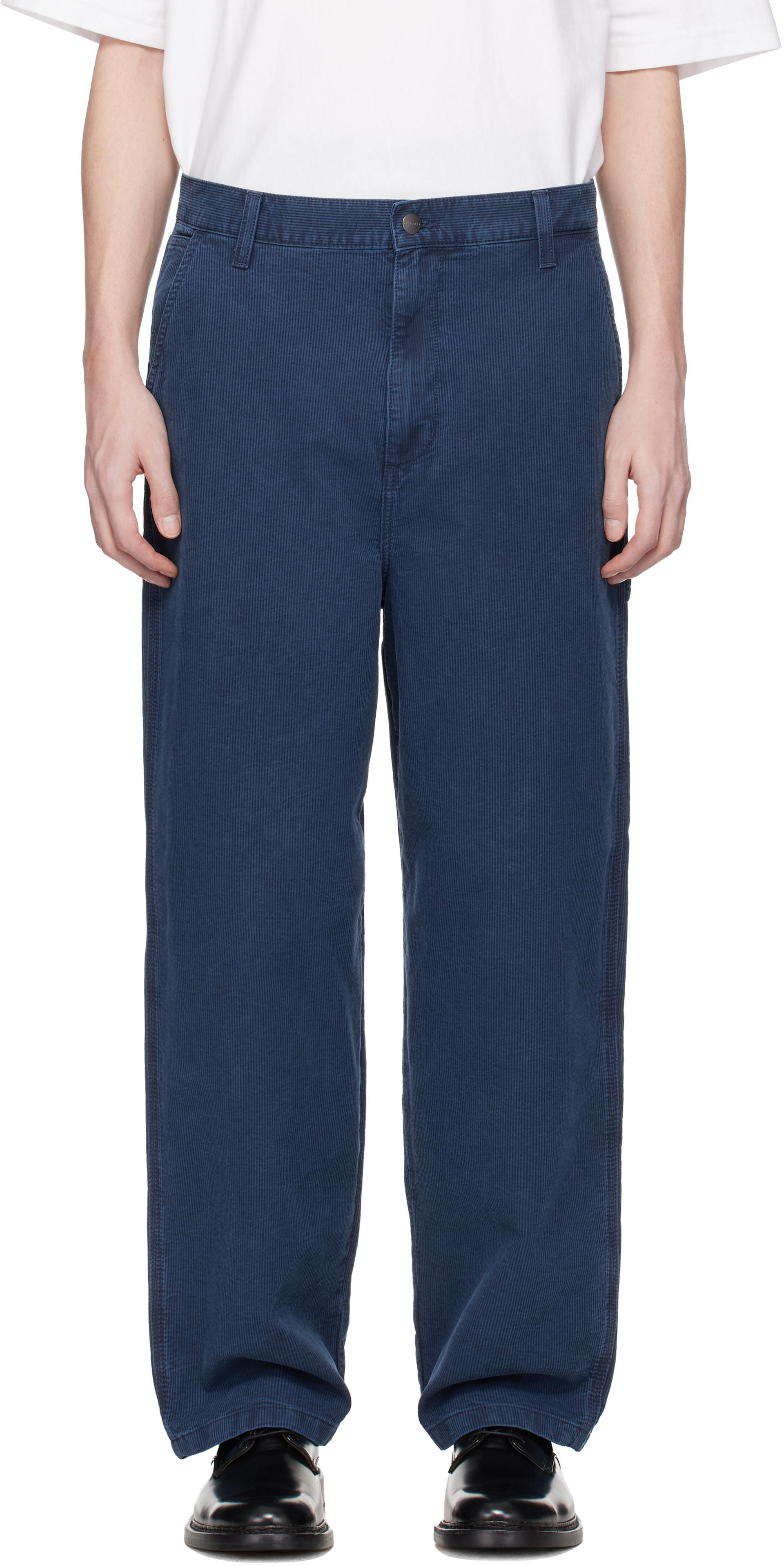 Carhartt Work In Progress - Blue Parrish Corduroy Trousers