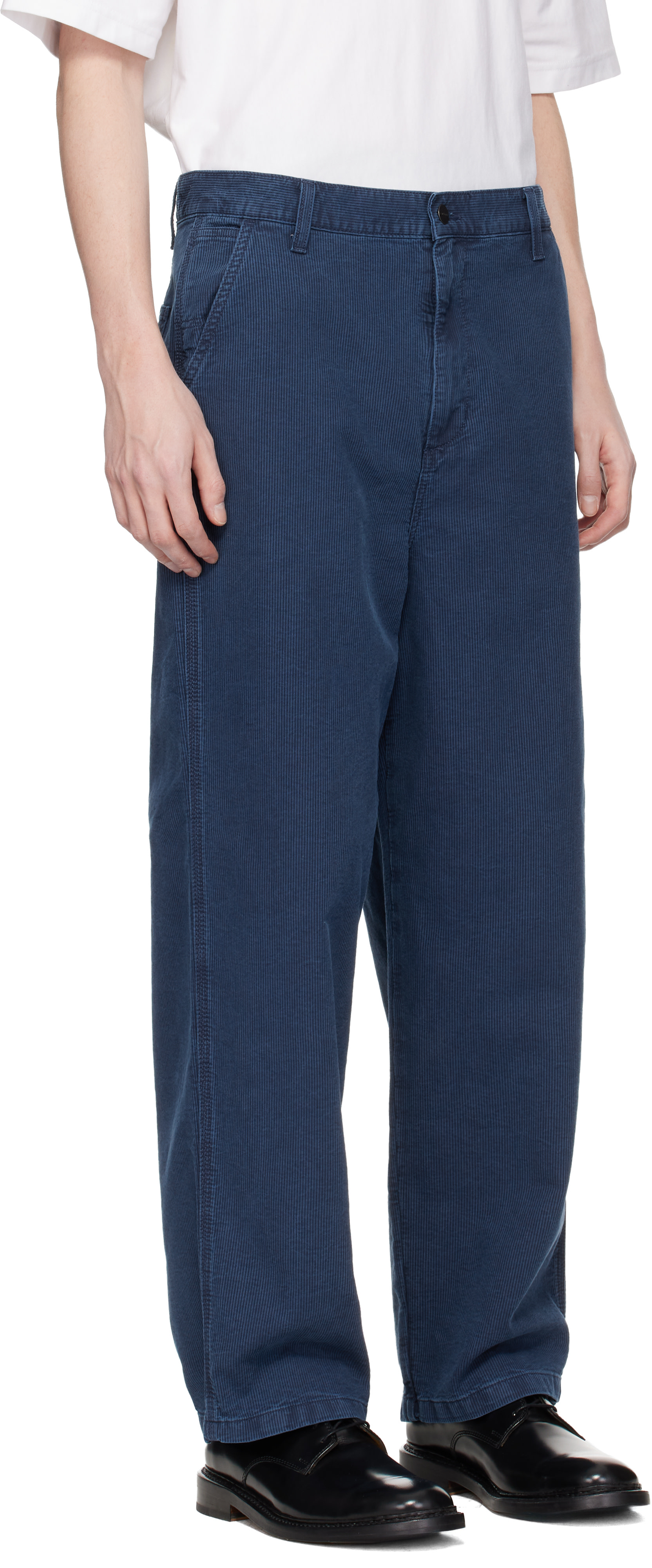 Carhartt Work In Progress - Blue Parrish Corduroy Trousers