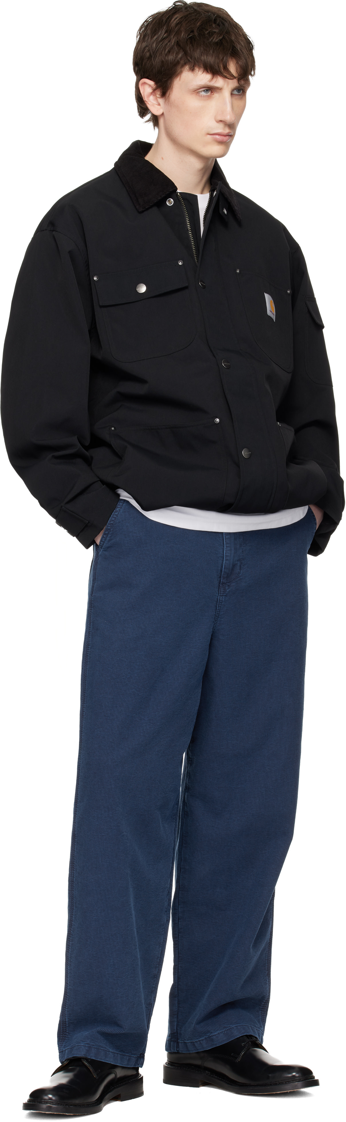 Carhartt Work In Progress - Blue Parrish Corduroy Trousers