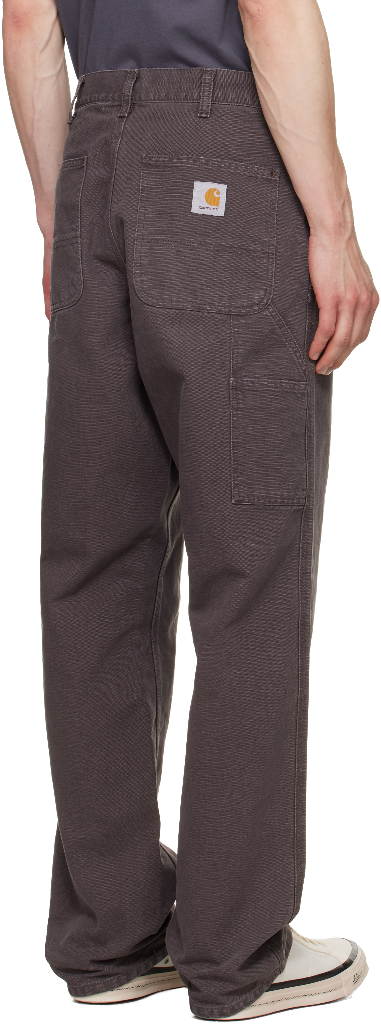 Carhartt Work In Progress - ブラウン Single Knee トラウザーズ