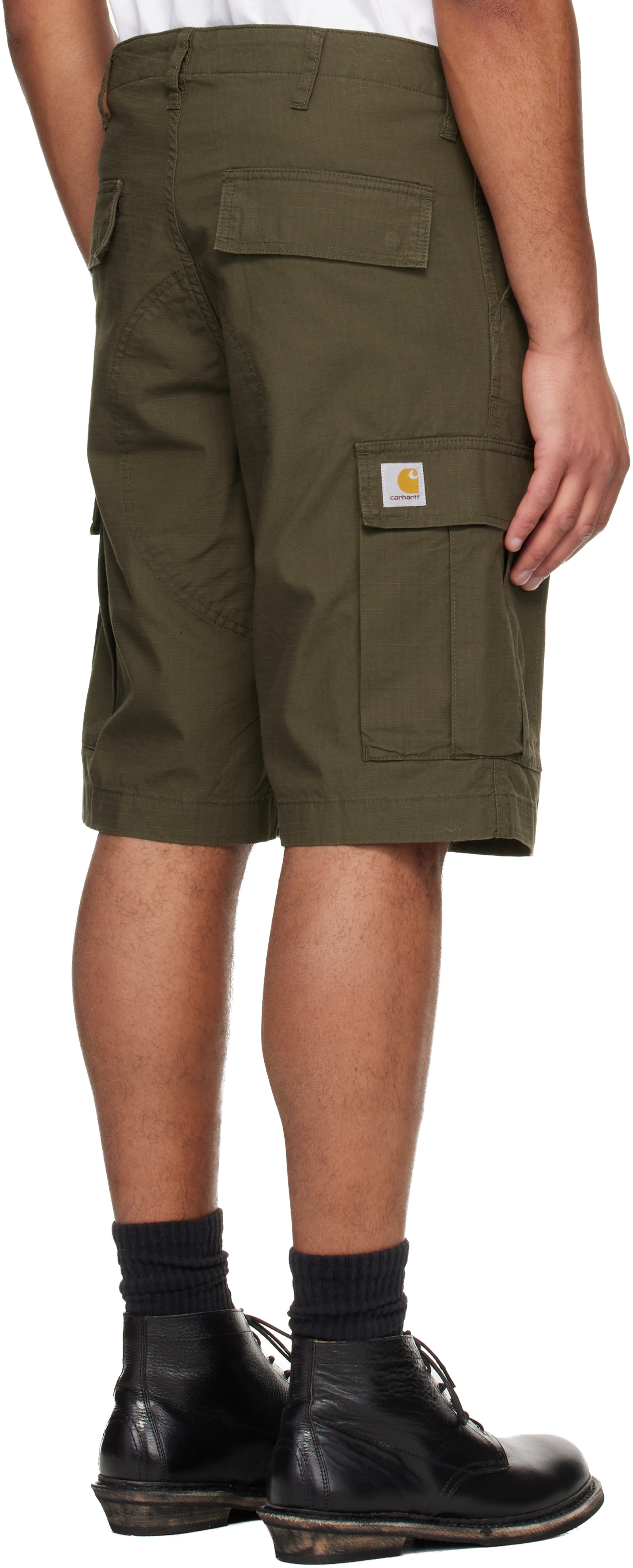 Carhartt Work In Progress - Short cargo kaki à coupe classique