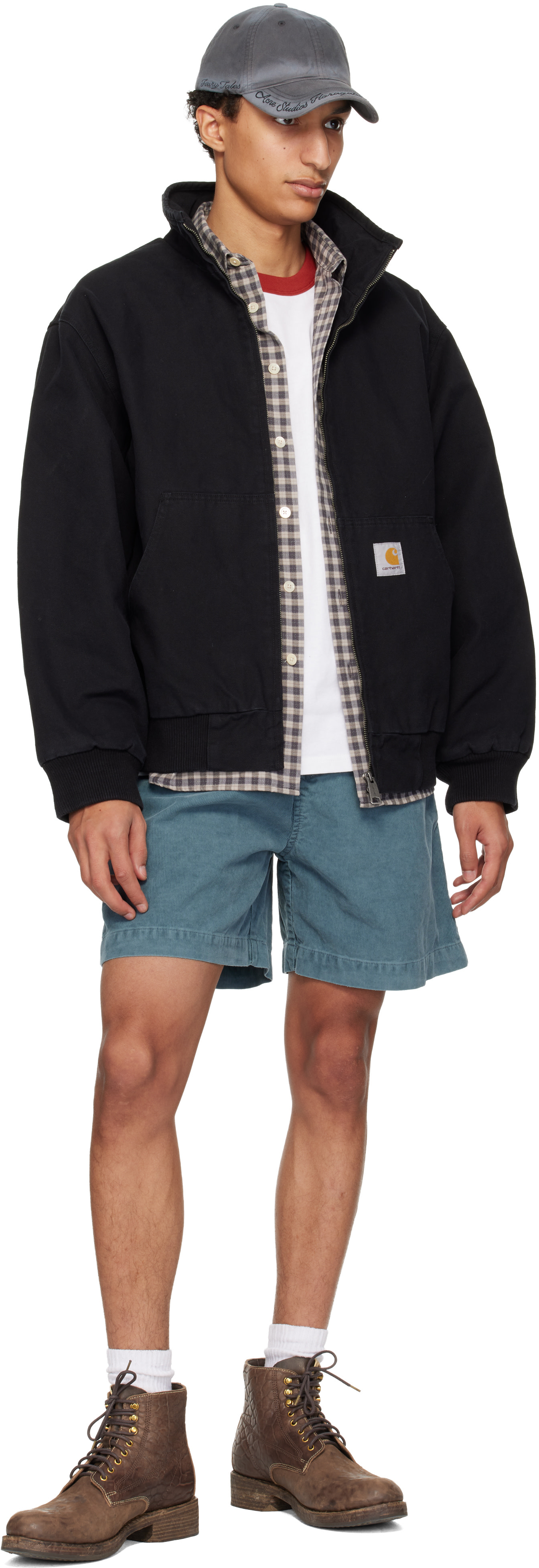Carhartt Work In Progress - Short Reynold bleu