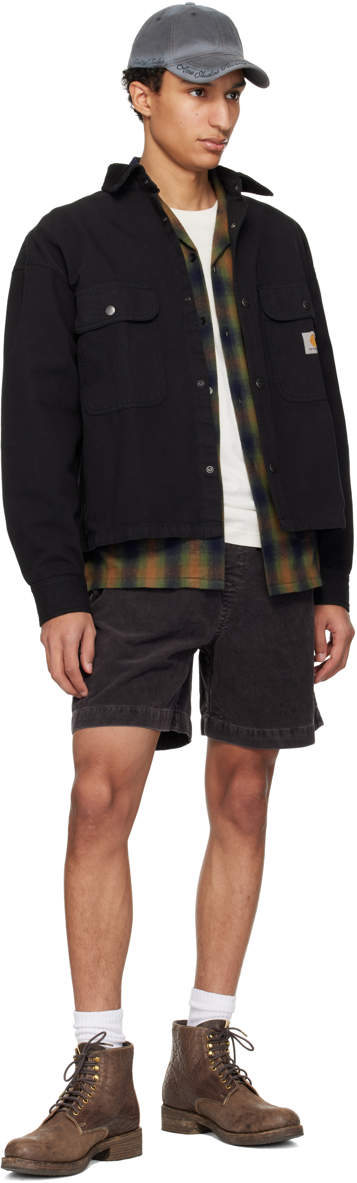 Carhartt Work In Progress - 그레이 레이놀드 쇼츠