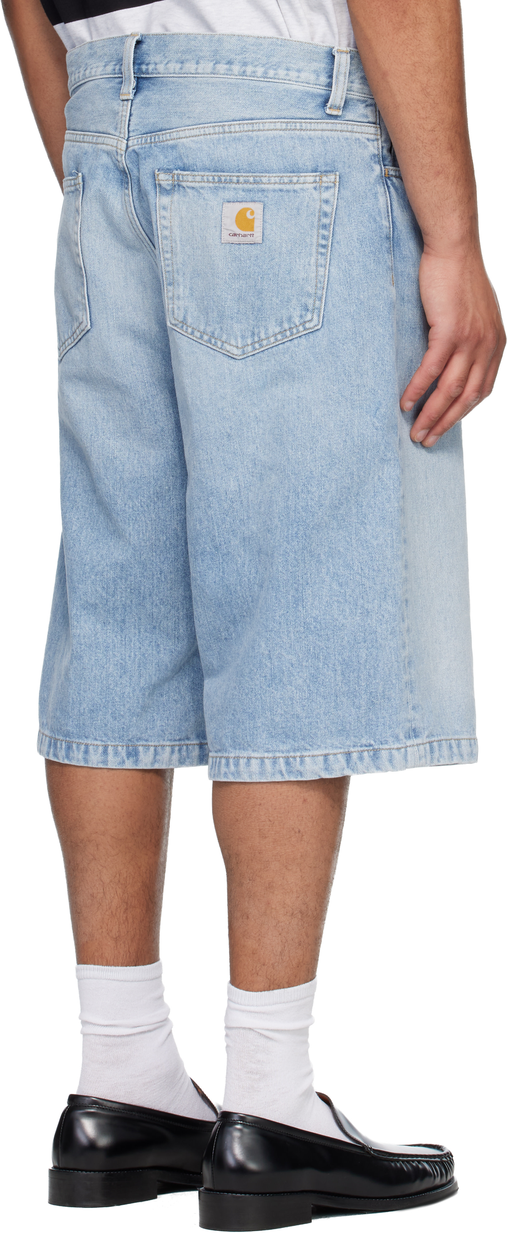 Carhartt Work In Progress: ブルー Langdon デニムショートパンツ