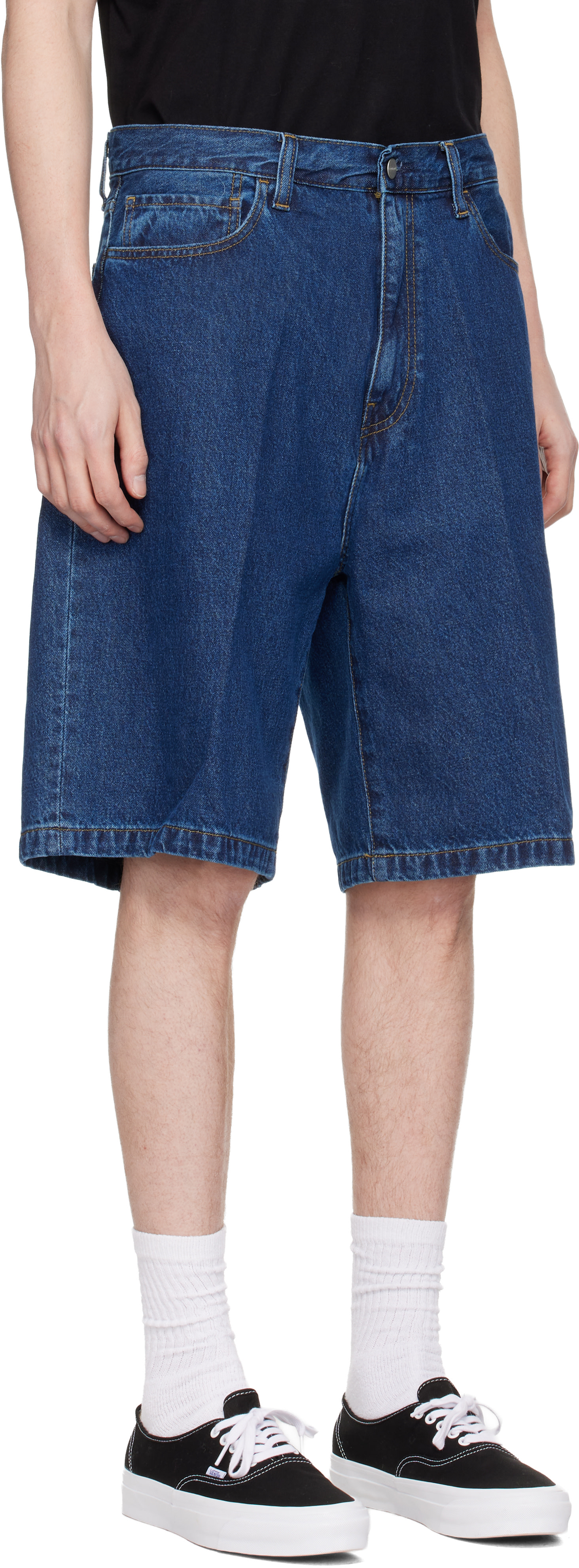 Carhartt Work In Progress - Blue Landon Denim Shorts