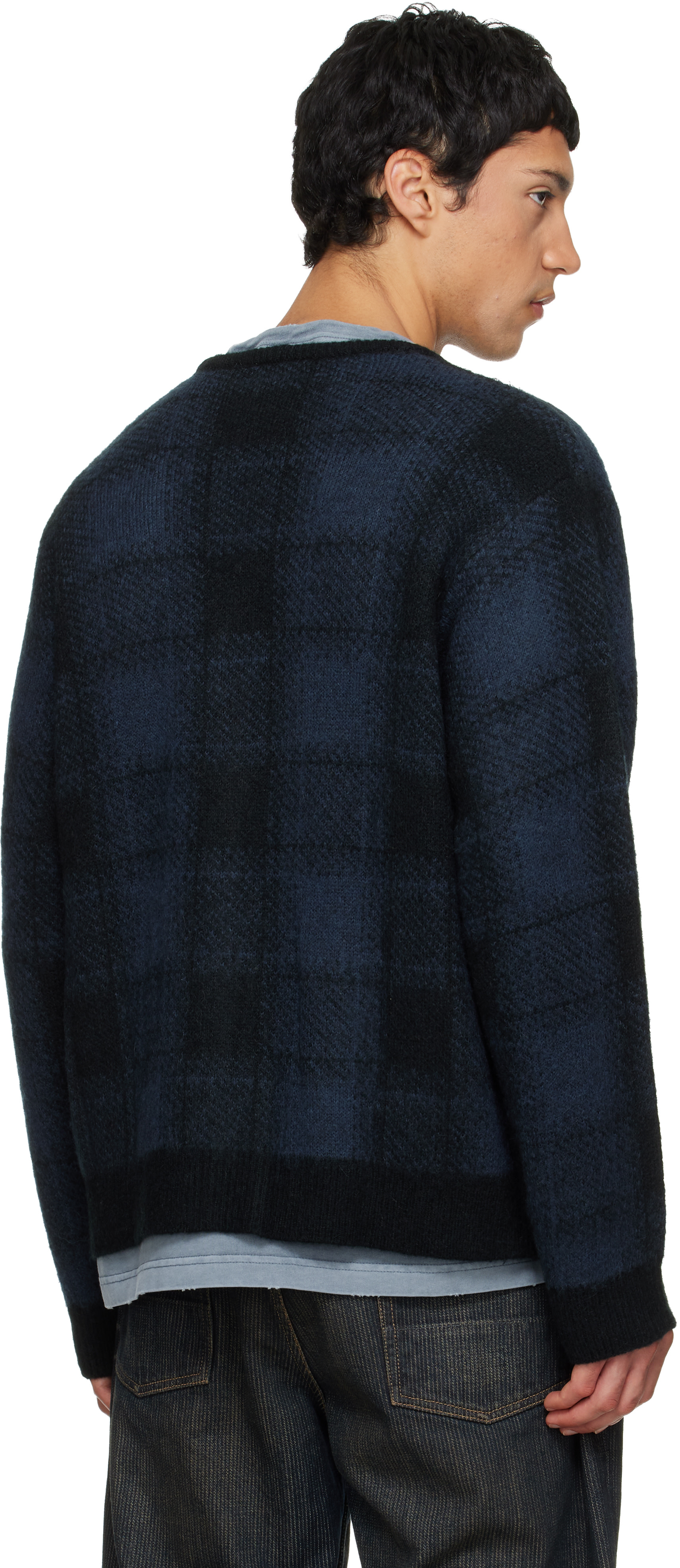 Carhartt Work In Progress - Cardigan Everson bleu marine