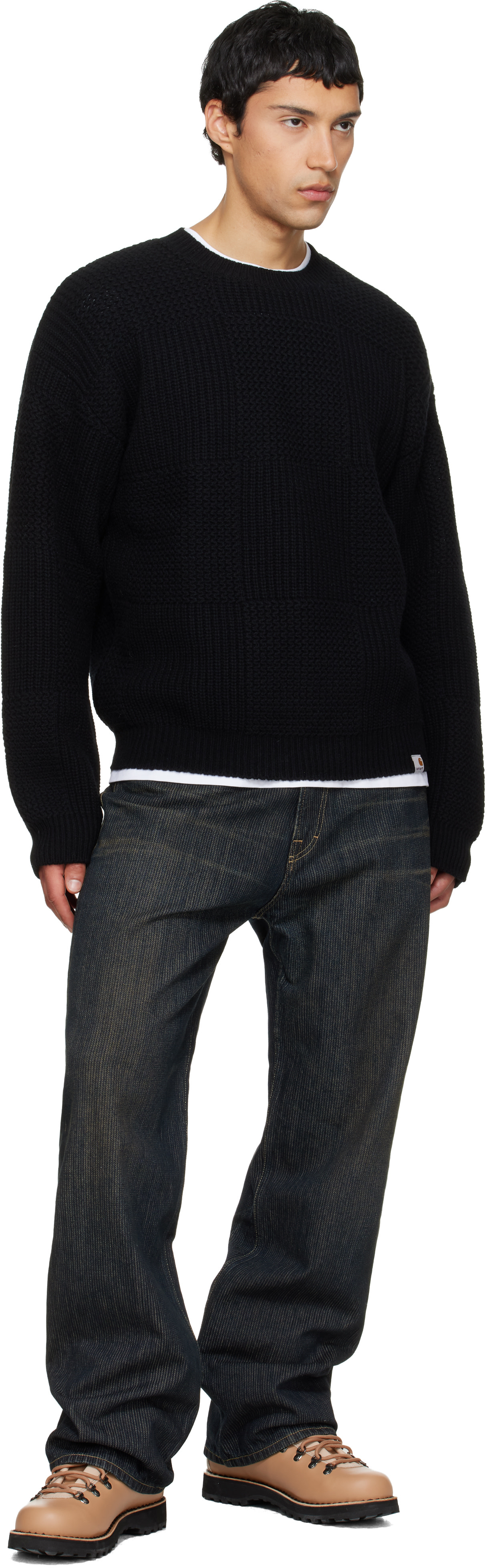 Carhartt Work In Progress - 블랙 비숍 스웨터