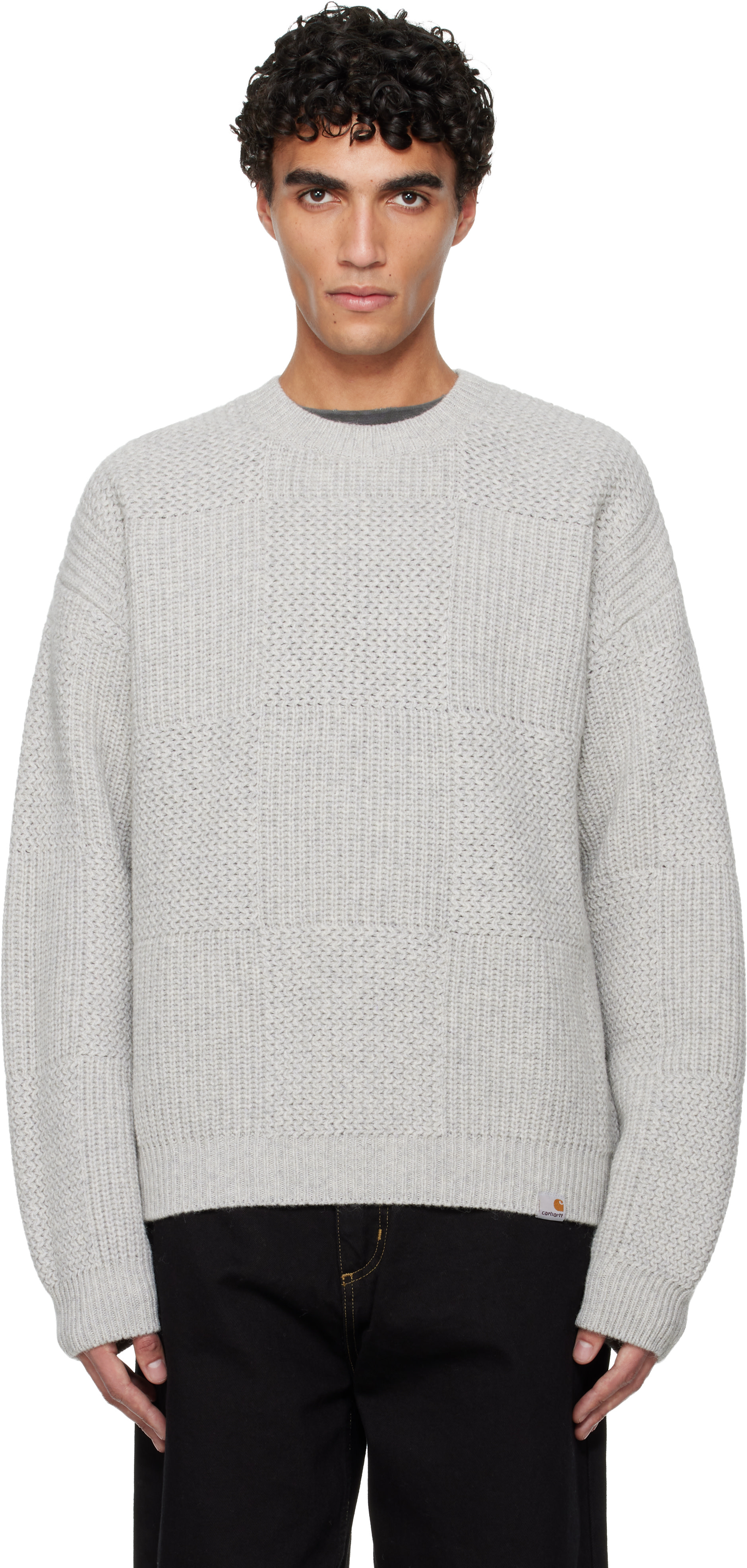 Carhartt Work In Progress - Pull Bishop gris