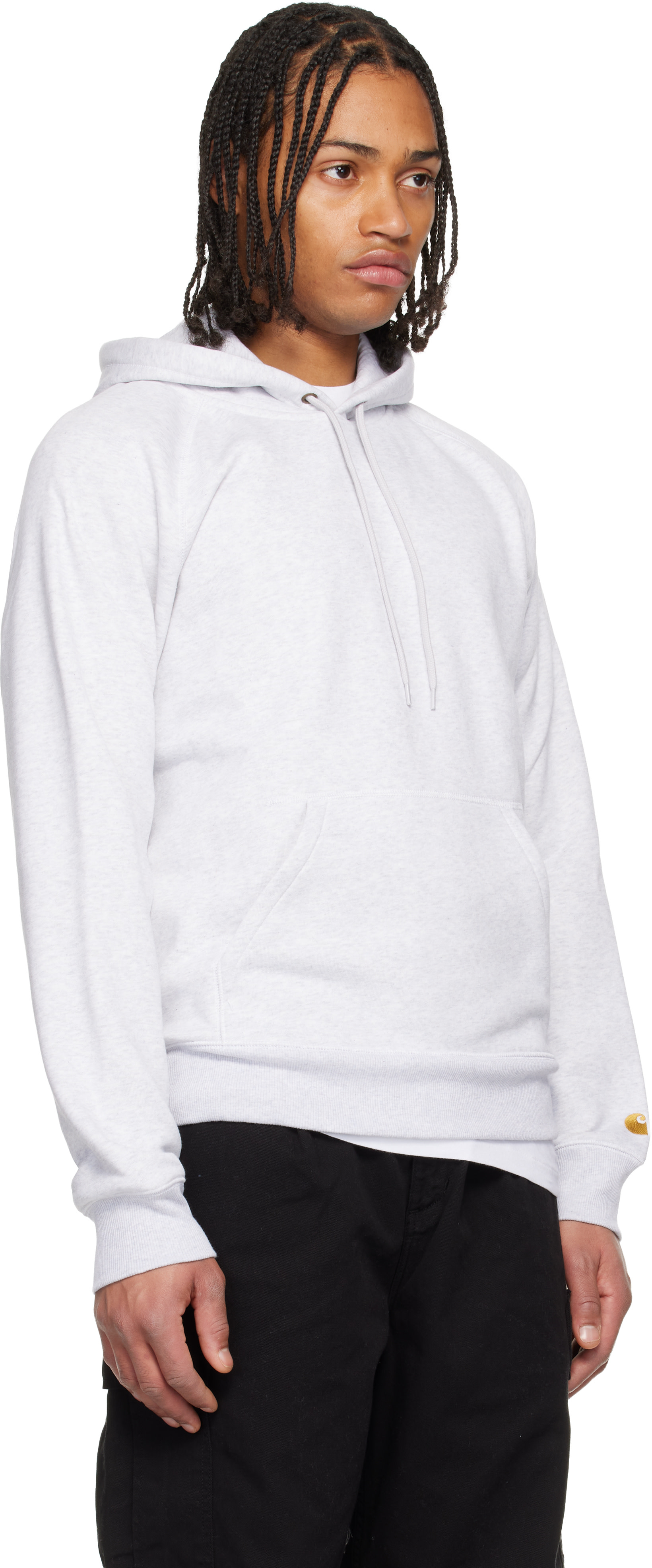 Carhartt Work In Progress - Pull à capuche gris - Chase