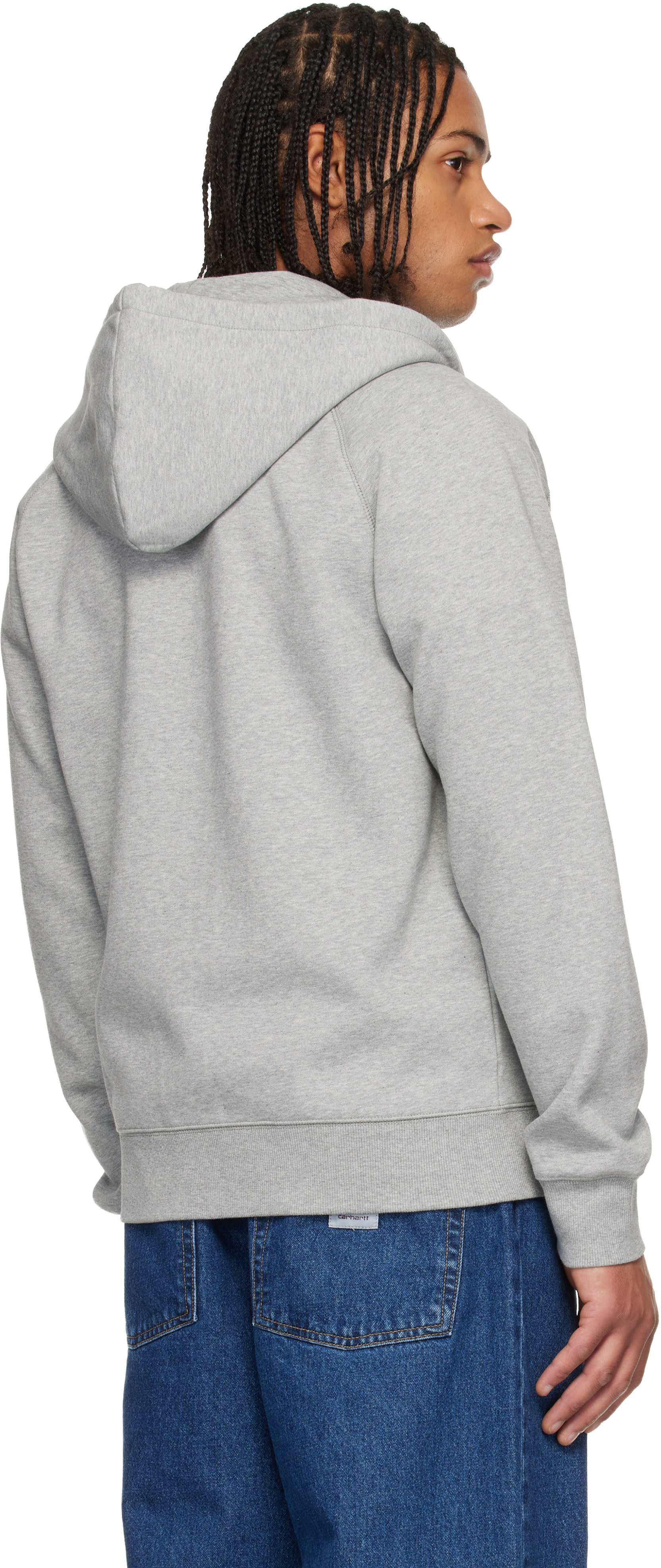 Carhartt Work In Progress - Pull à capuche gris - Chase