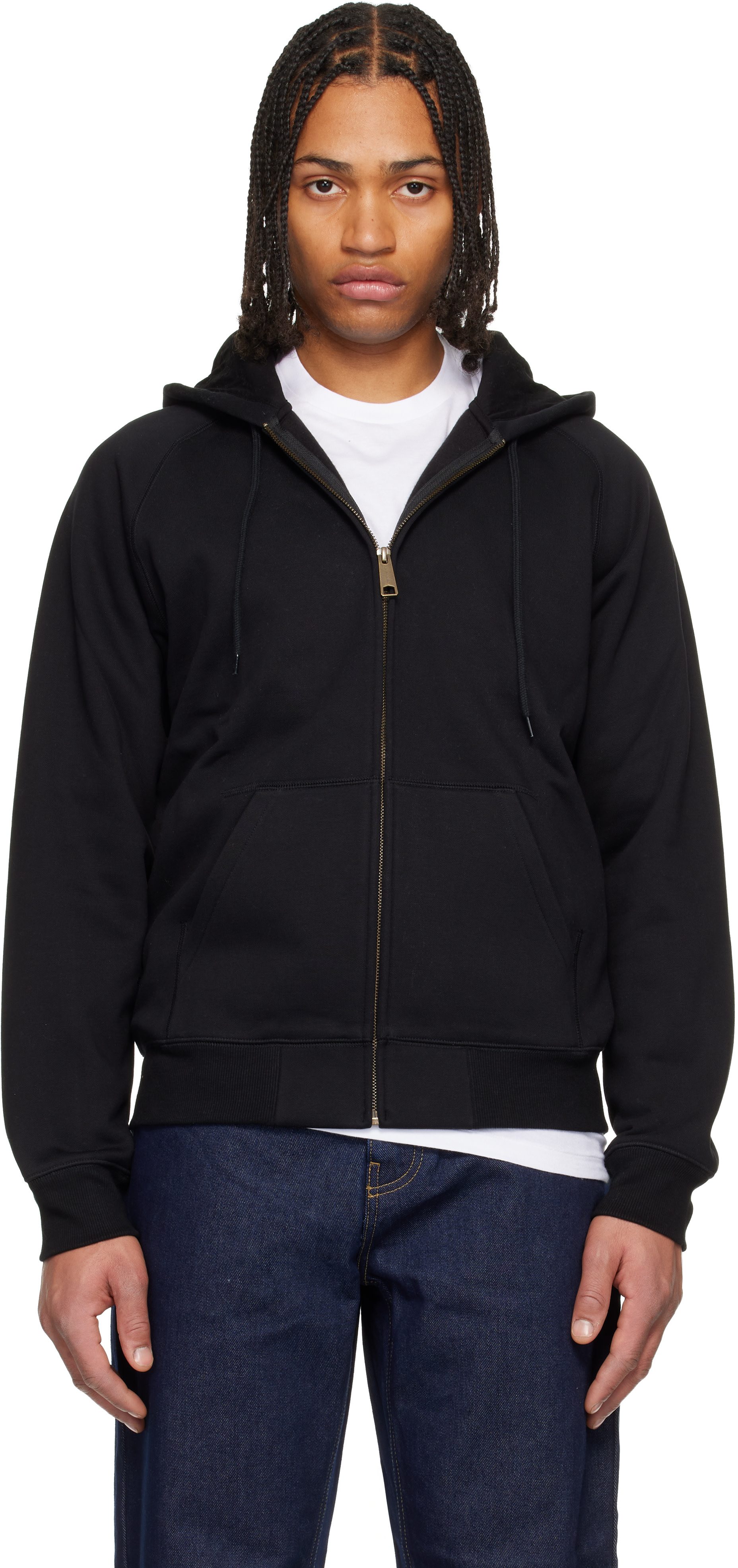 Carhartt Work In Progress - Pull à capuche noir - Chase