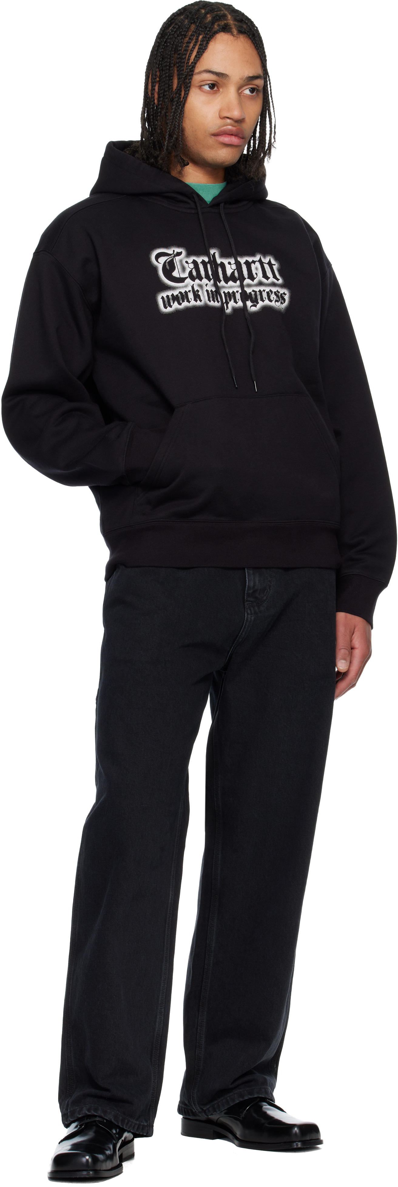 Carhartt Work In Progress - Pull à capuche World Tour noir