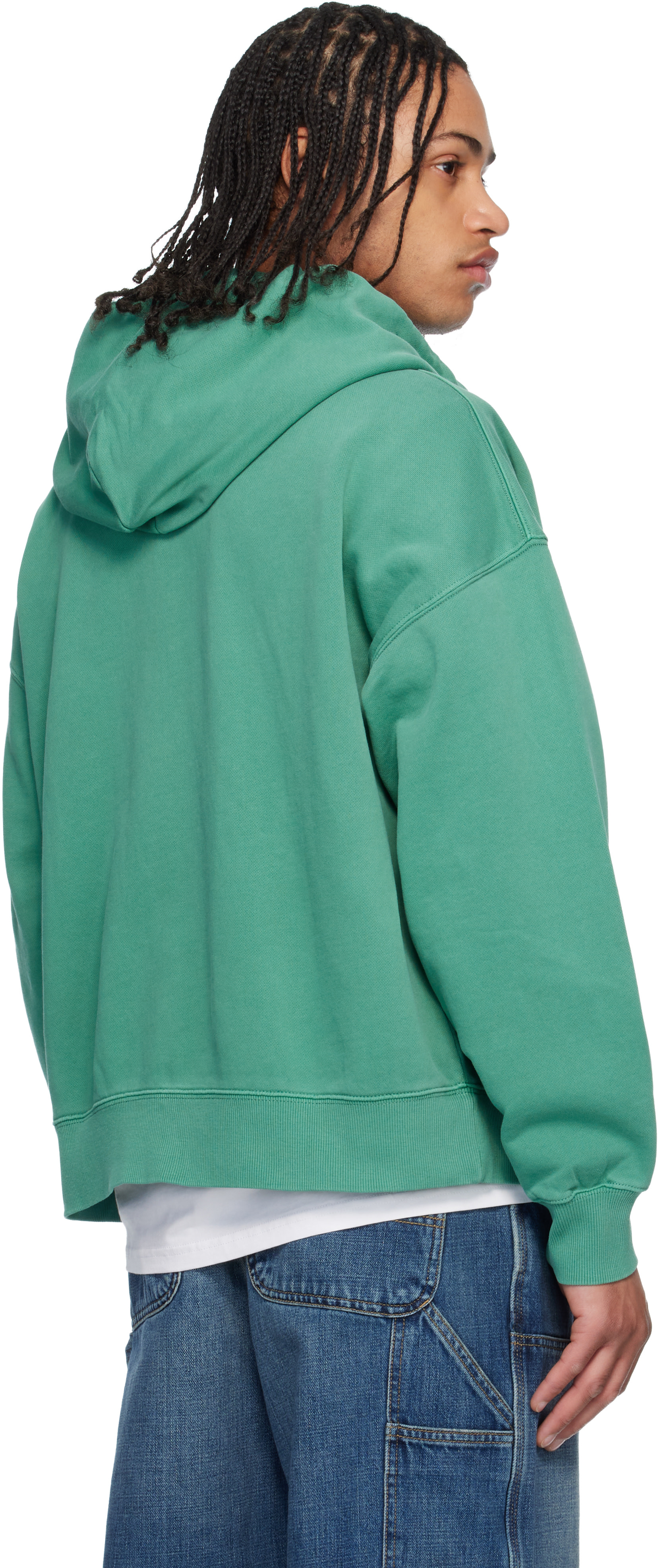 Carhartt Work In Progress - Pull à capuche Benton vert