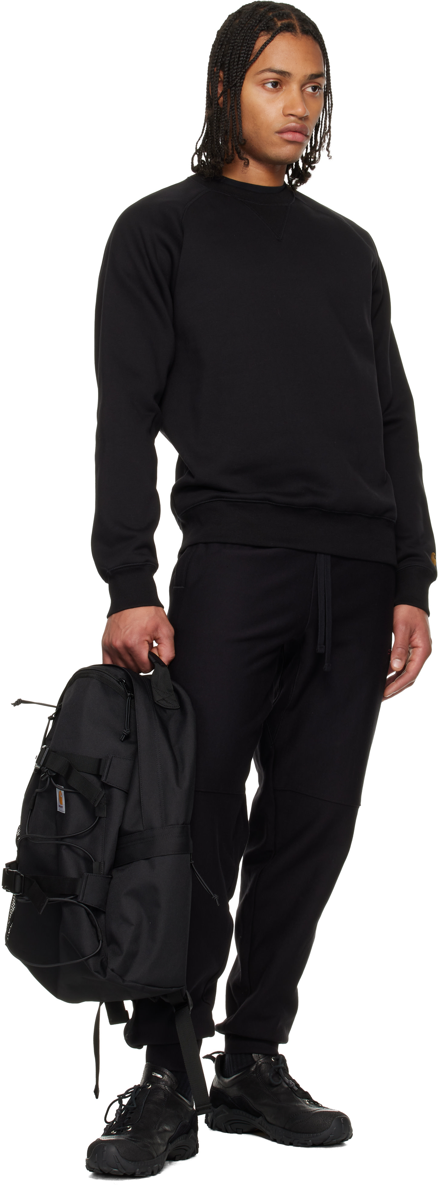 Carhartt Work In Progress - Black Chase Sweatshirt