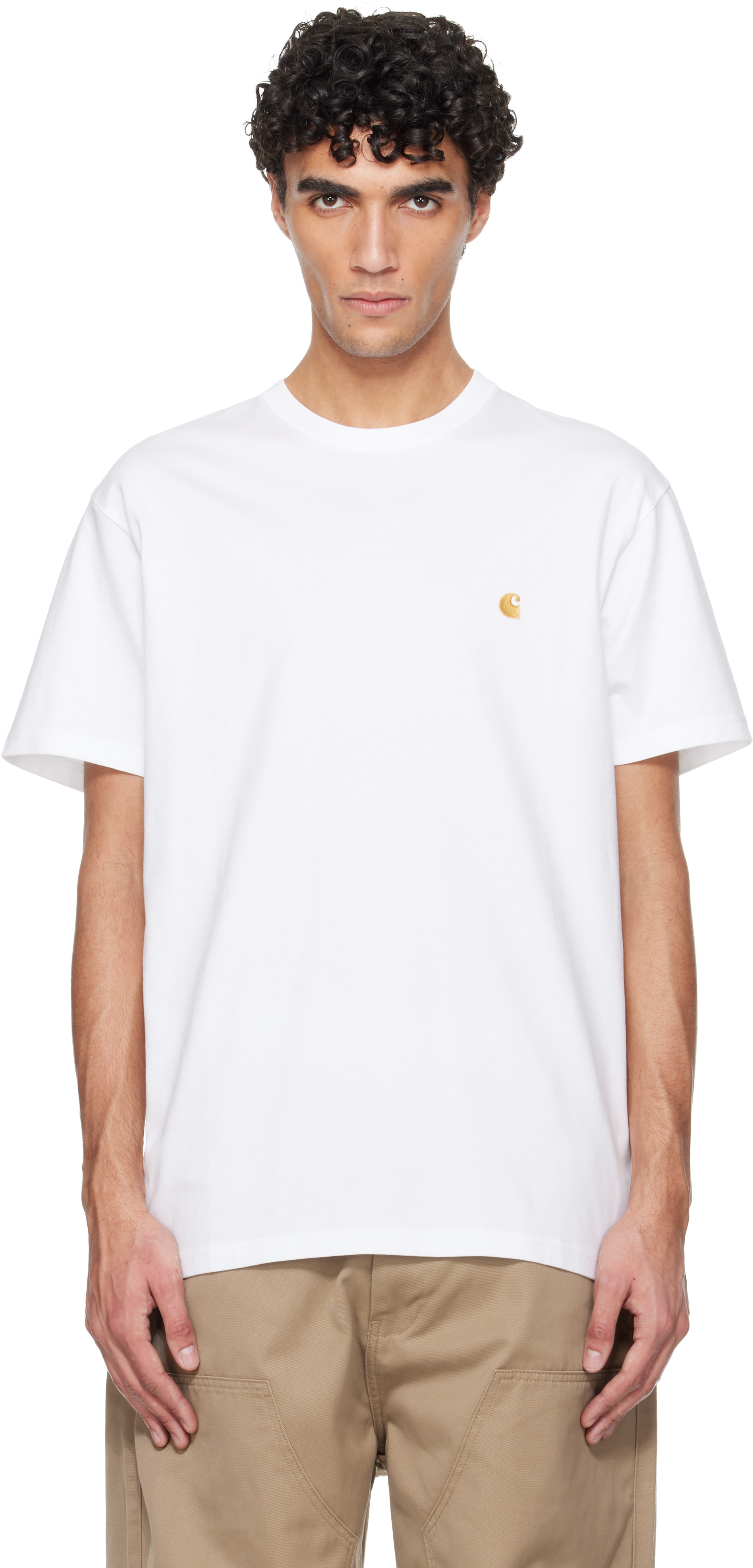 Carhartt Work In Progress - T-shirt blanc - Chase