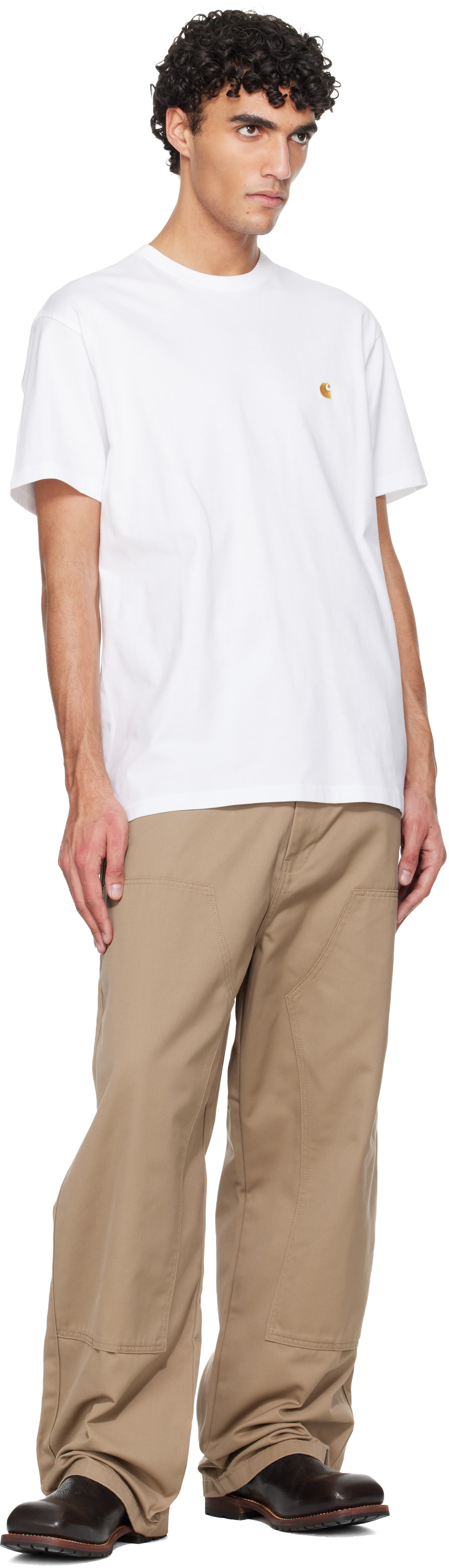 Carhartt Work In Progress - T-shirt blanc - Chase