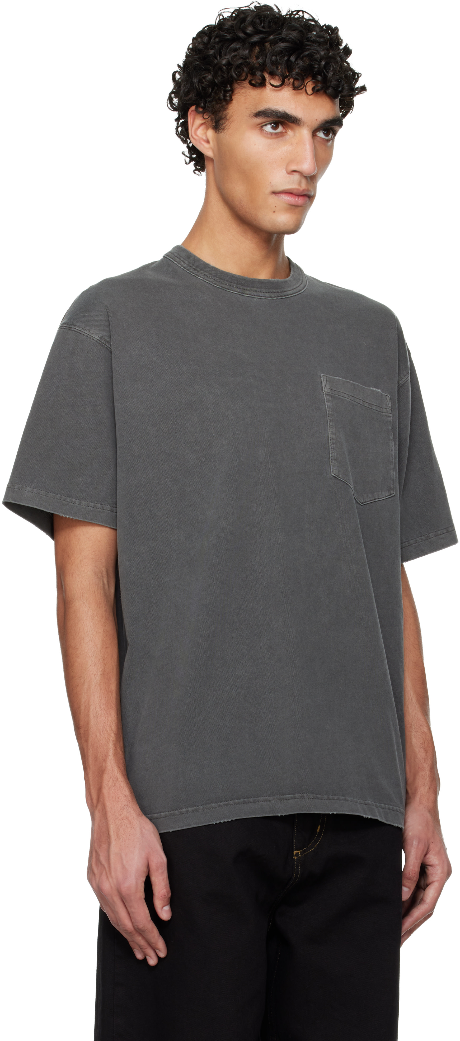 Carhartt Work In Progress: Gray Torion Pocket T-Shirt | SSENSE