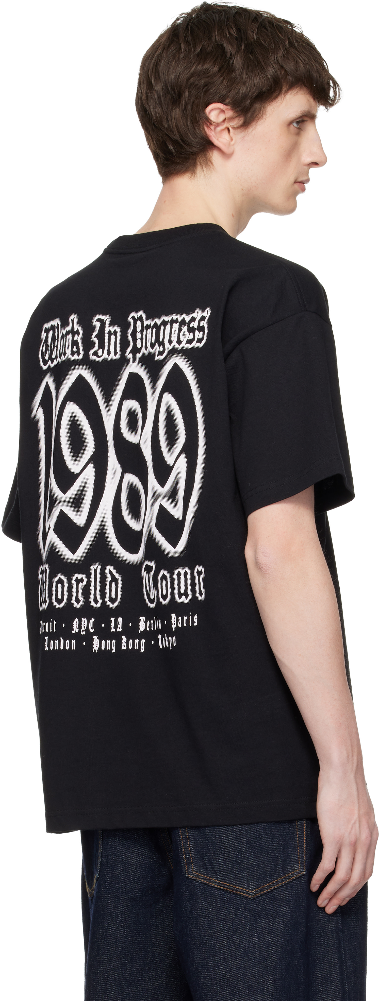 Carhartt Work In Progress: Black S/S World Tour T-shirt | SSENSE