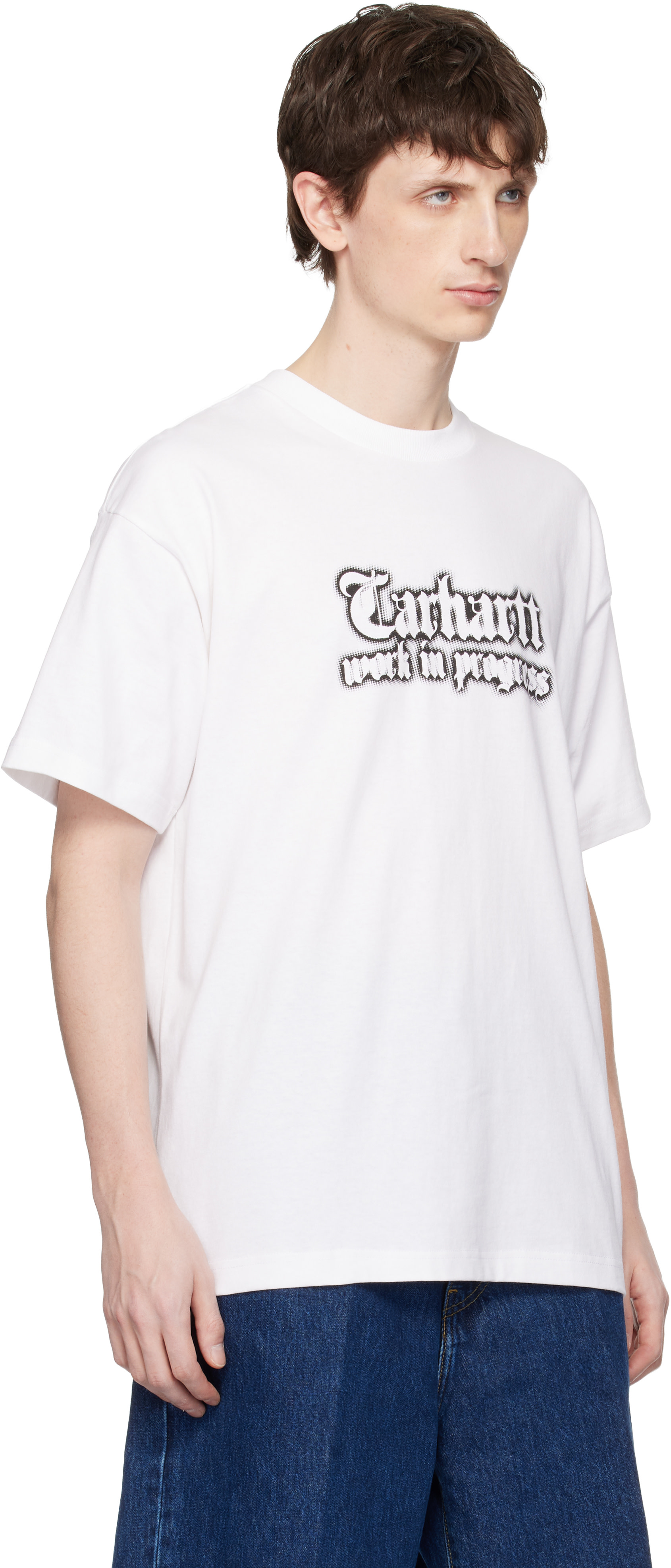 Carhartt Work In Progress: White S/S World Tour T-shirt | SSENSE