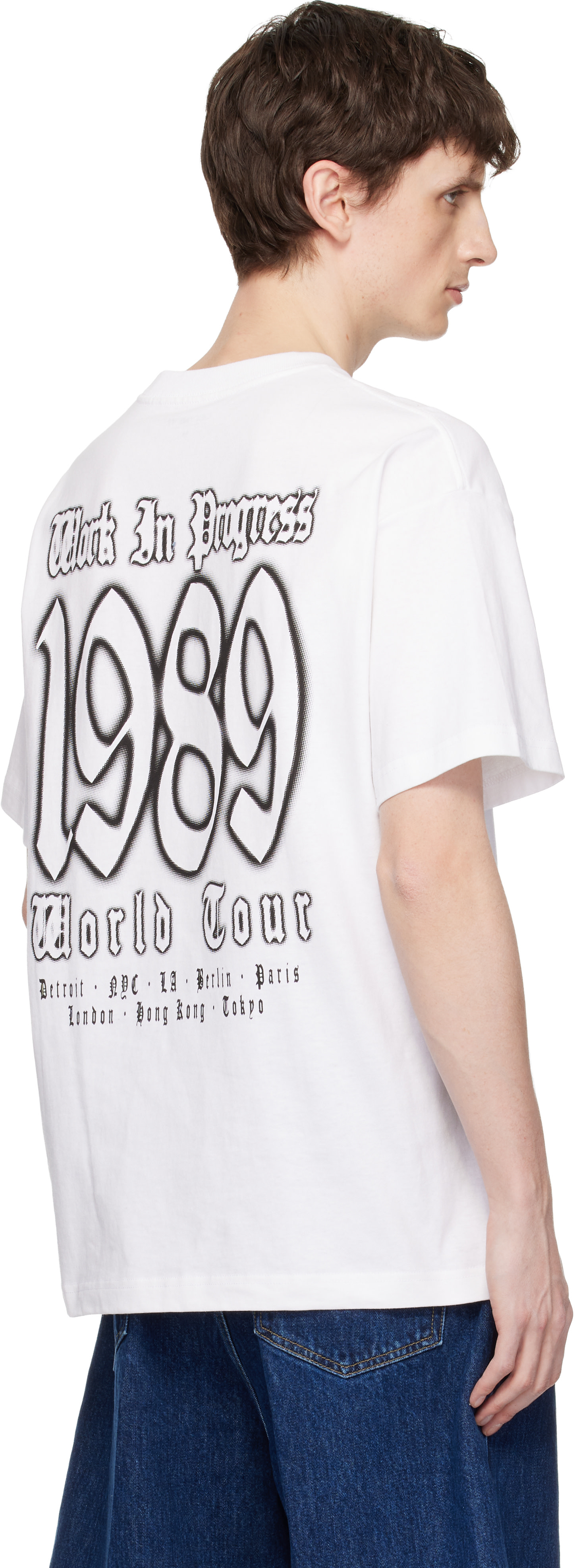 Carhartt Work In Progress: White S/S World Tour T-shirt | SSENSE