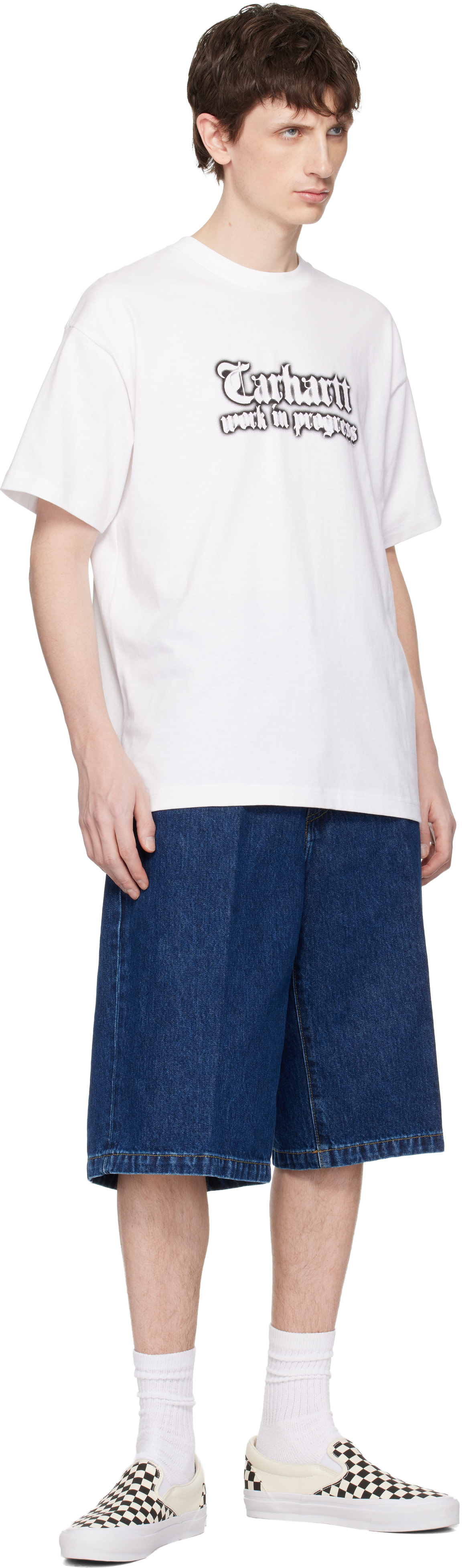Carhartt Work In Progress: White S/S World Tour T-shirt | SSENSE