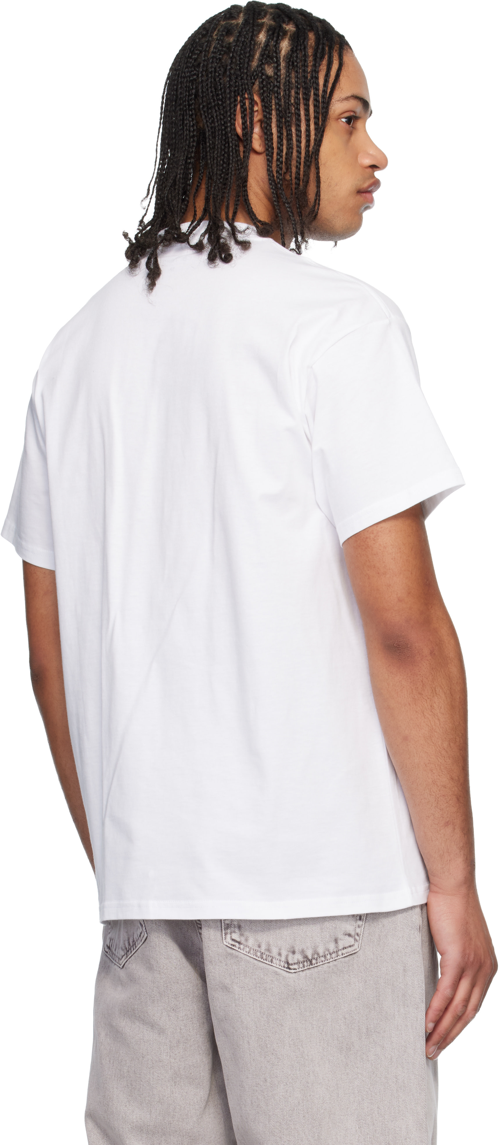 Carhartt Work In Progress: White Spoiled T-shirt | SSENSE